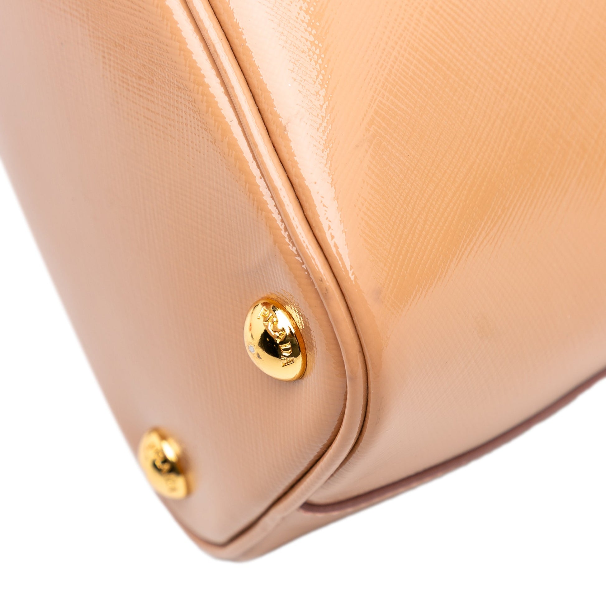 Prada Medium Saffiano Vernice Promenade Satchel
