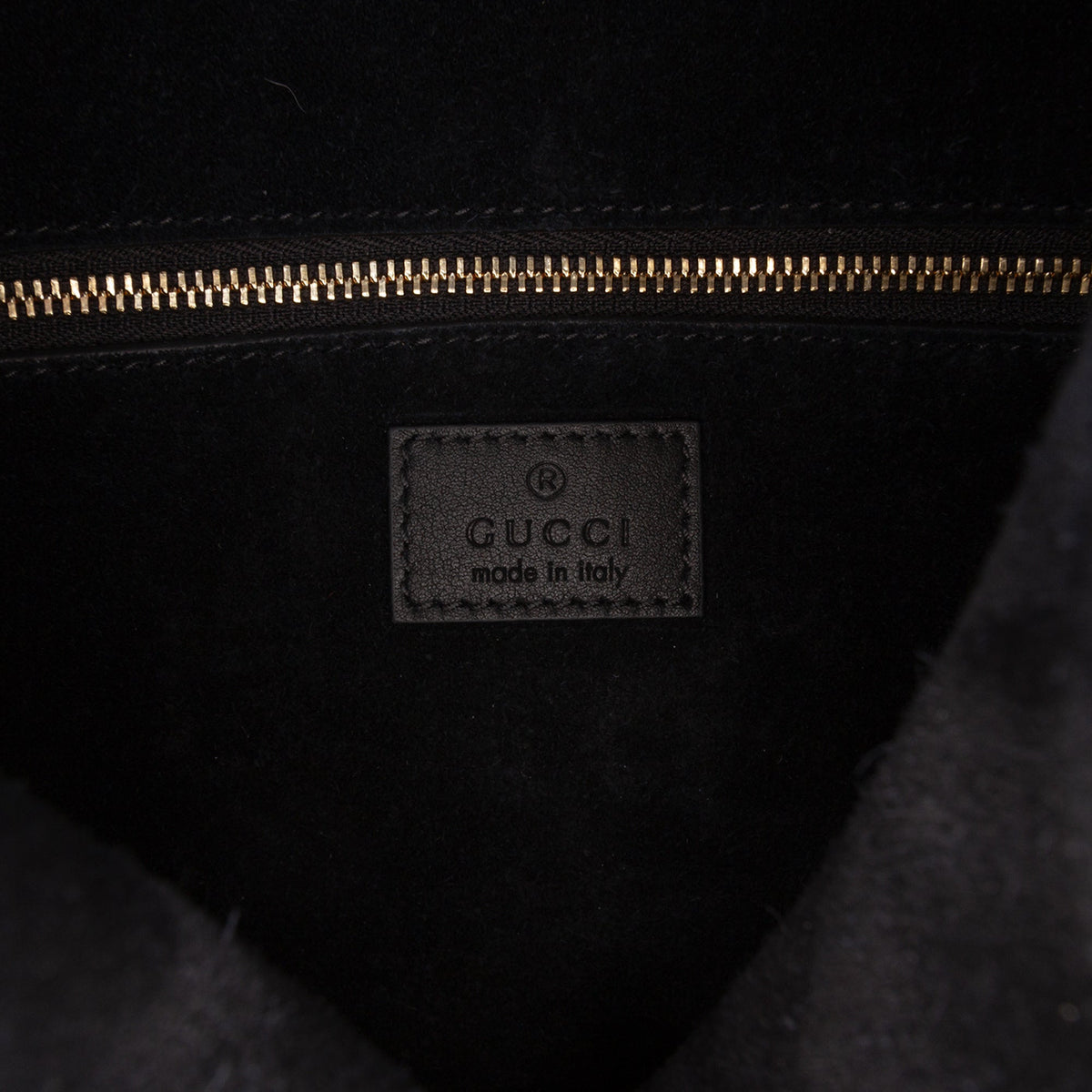 Gucci Medium Calfskin GG Emblem Shoulder Bag