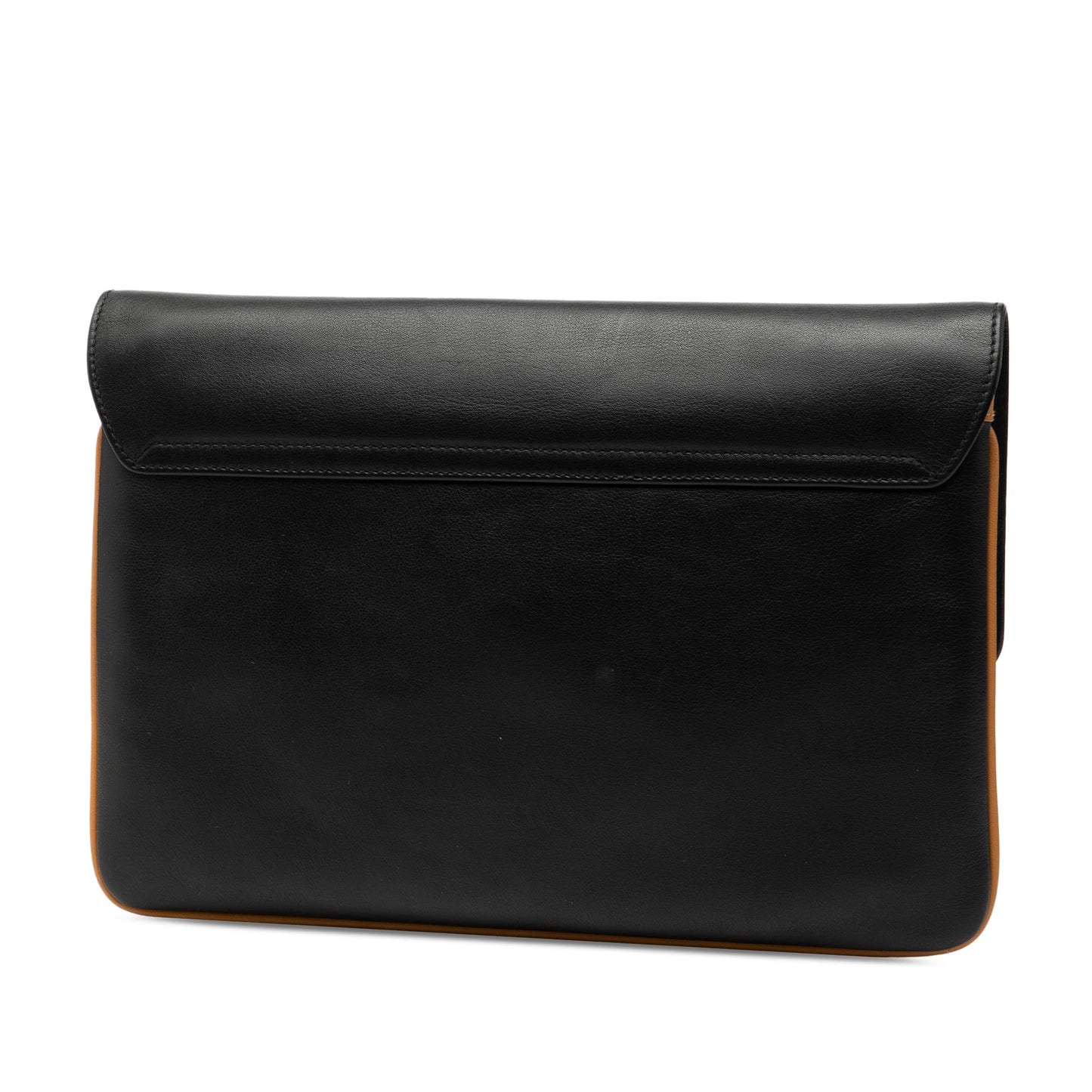Celine Leather Carriage Clutch