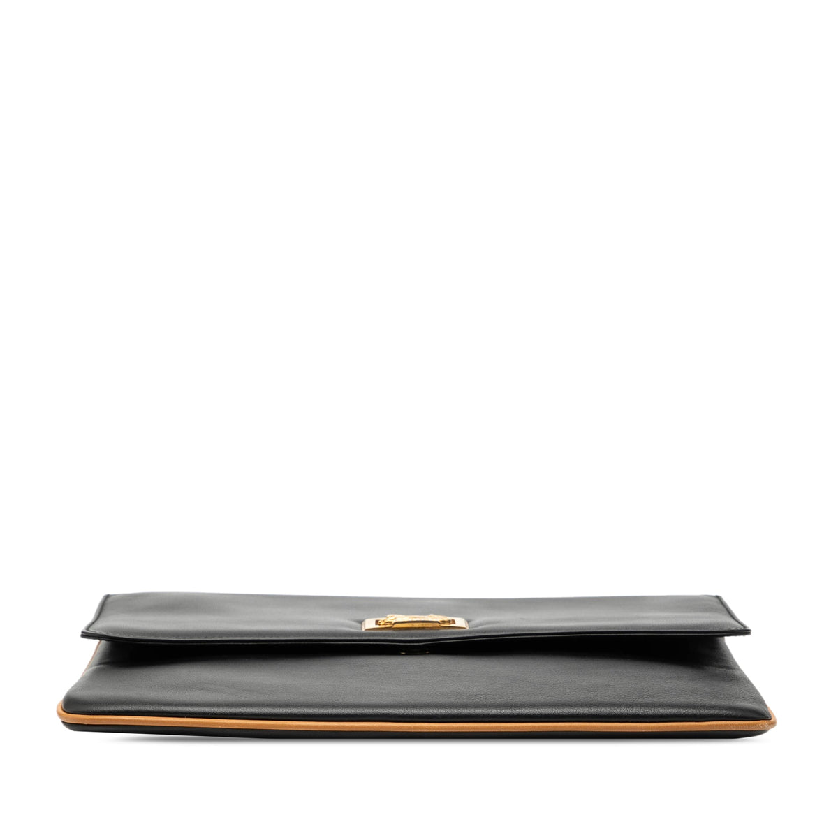 Celine Leather Carriage Clutch