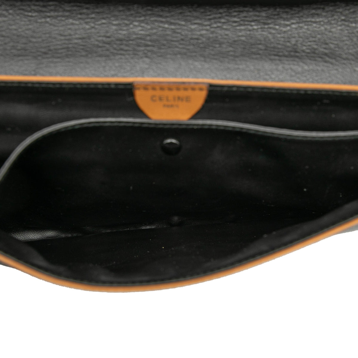 Celine Leather Carriage Clutch