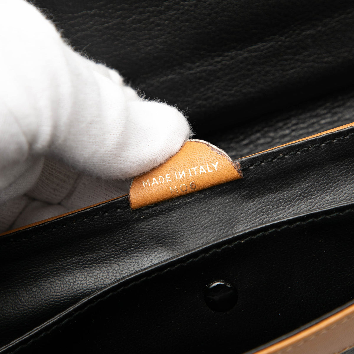 Celine Leather Carriage Clutch