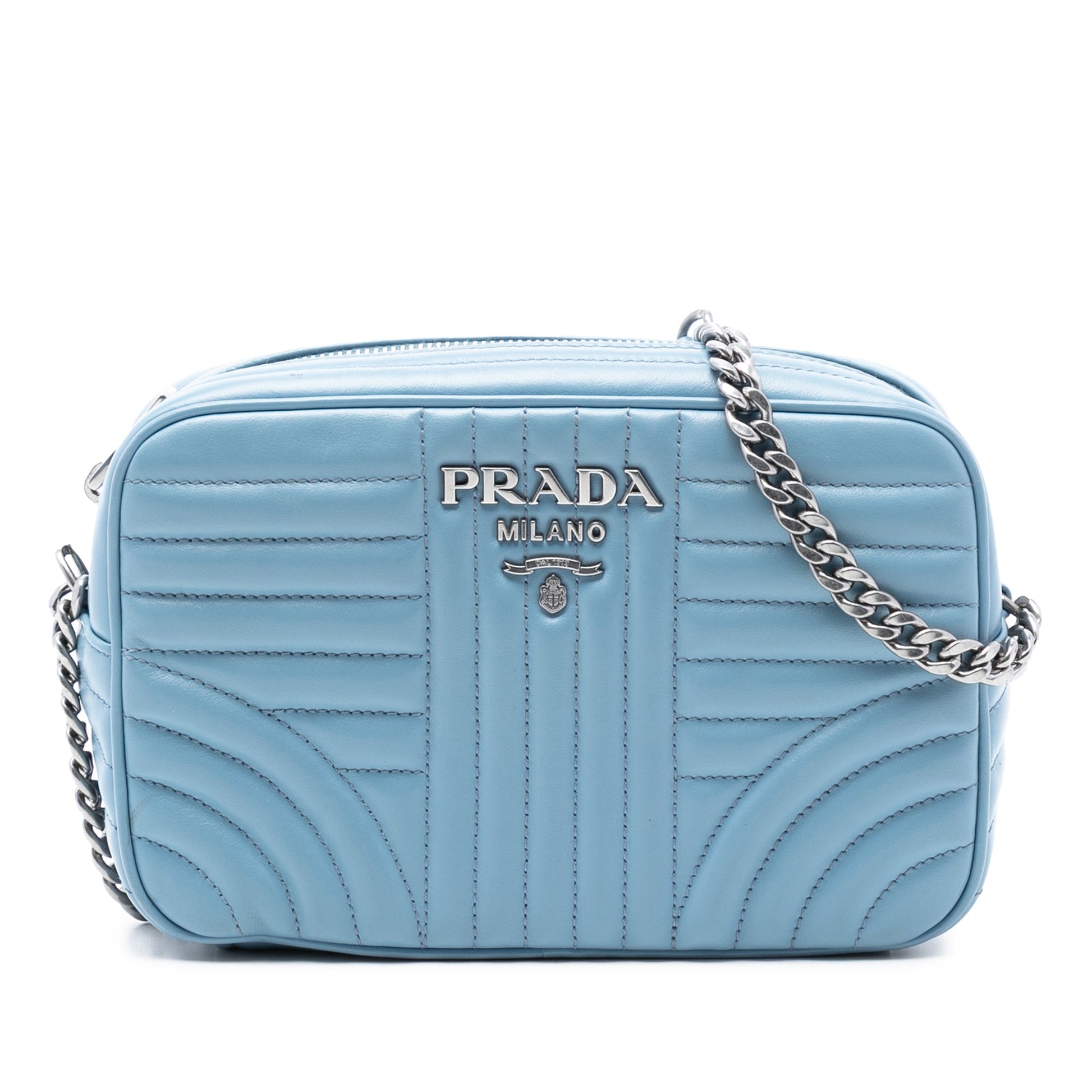 Prada Soft Calfskin Diagramme Camera Bag