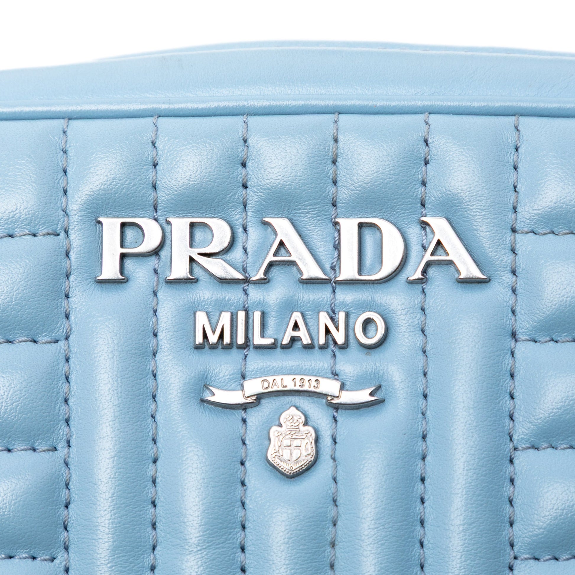 Prada Soft Calfskin Diagramme Camera Bag