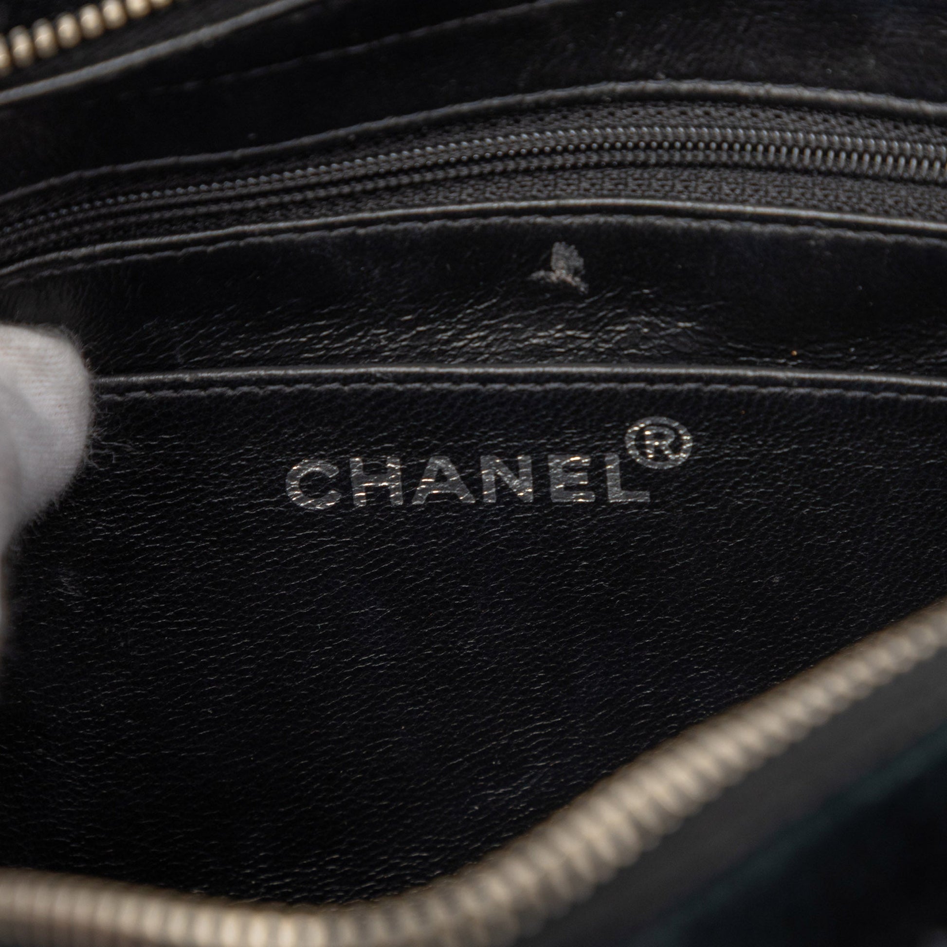 Chanel CC Quilted Velvet Flap Backpack