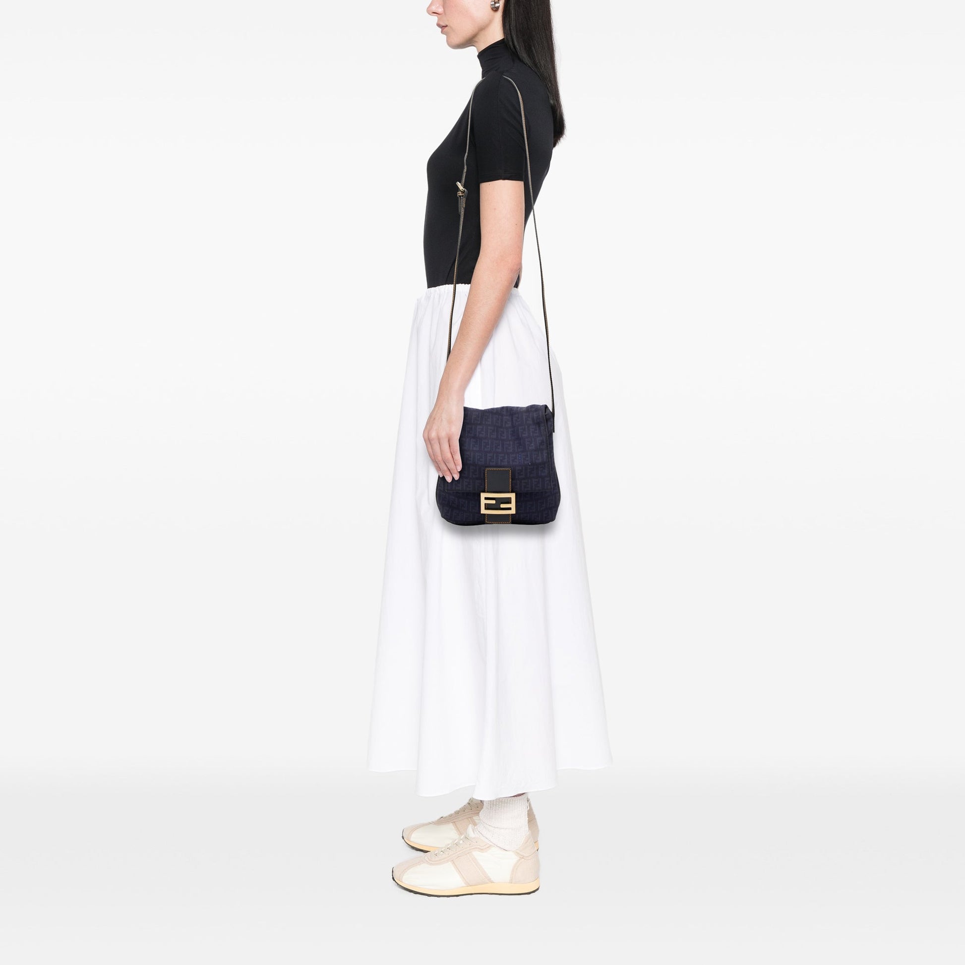 Fendi Zucchino Canvas Crossbody