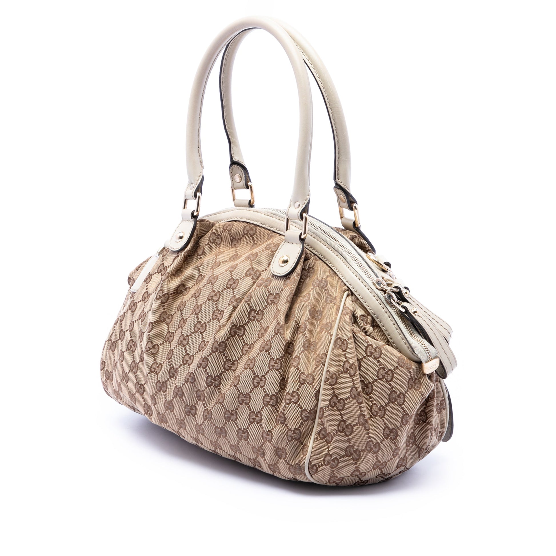 Gucci GG Canvas Sukey Satchel