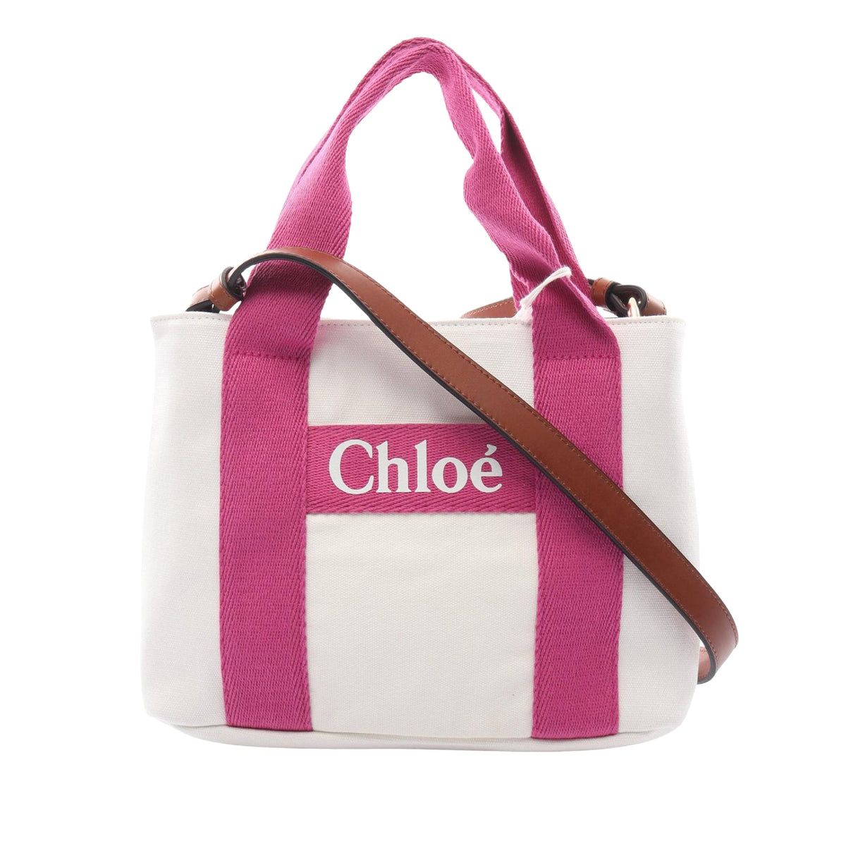 Chloé Small Canvas Kids Logo Satchel