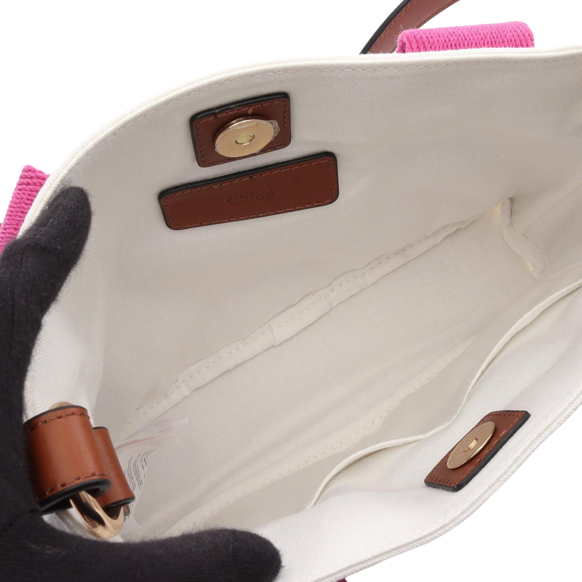Chloé Small Canvas Kids Logo Satchel