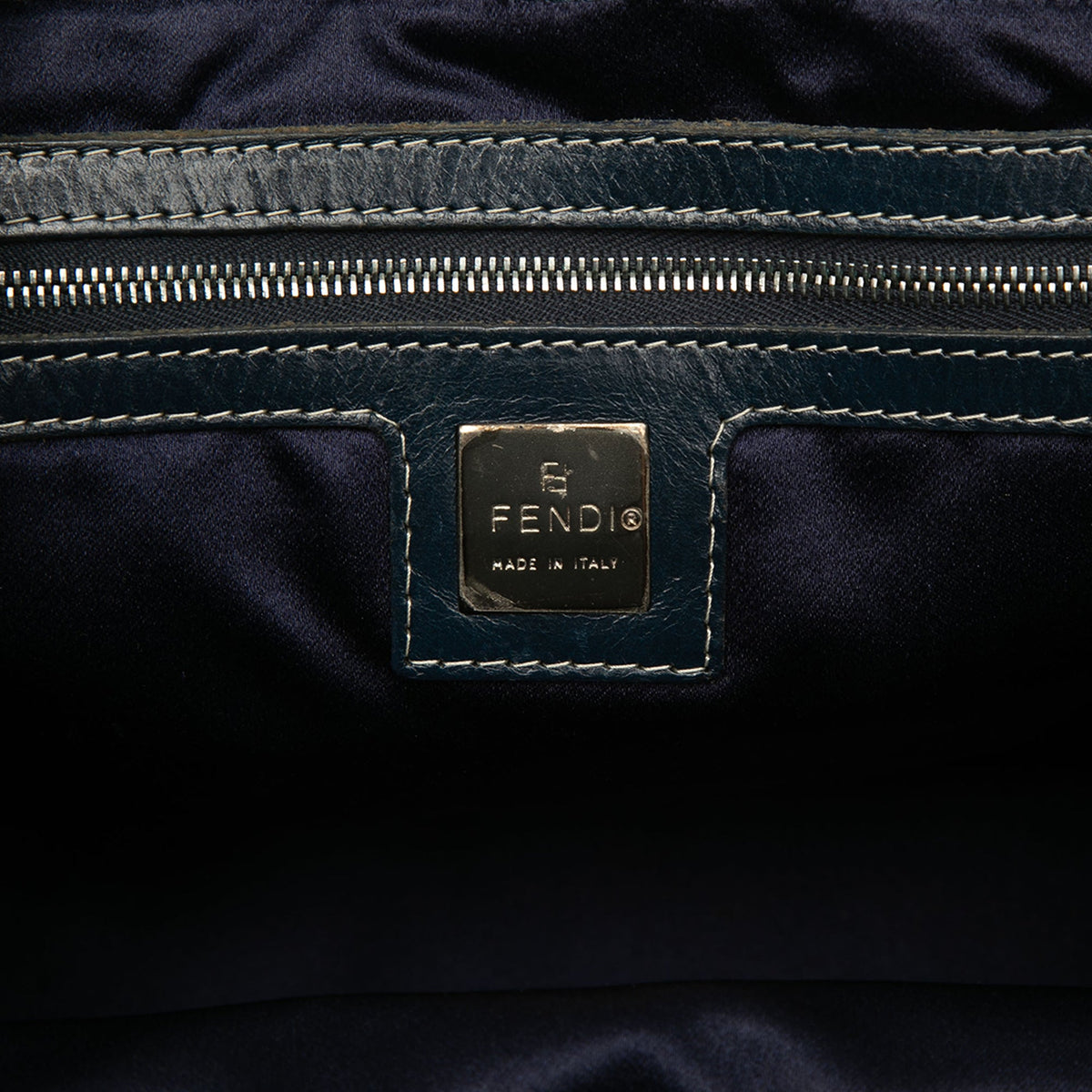 Fendi Small Zucchino Canvas Twins Tote