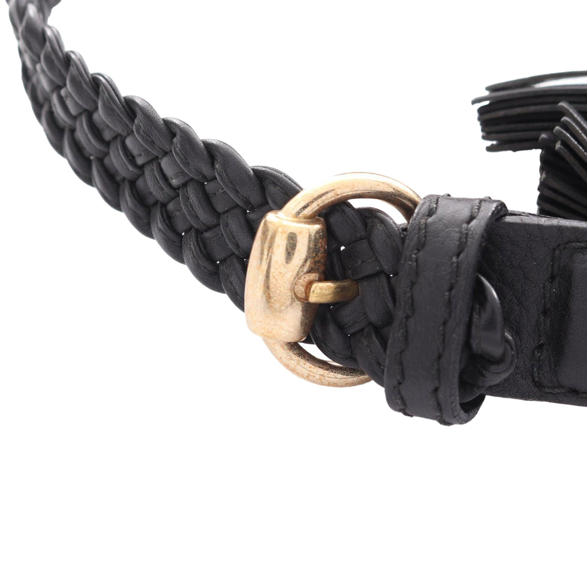 Gucci Calfskin Marrakech Shoulder Bag — Black