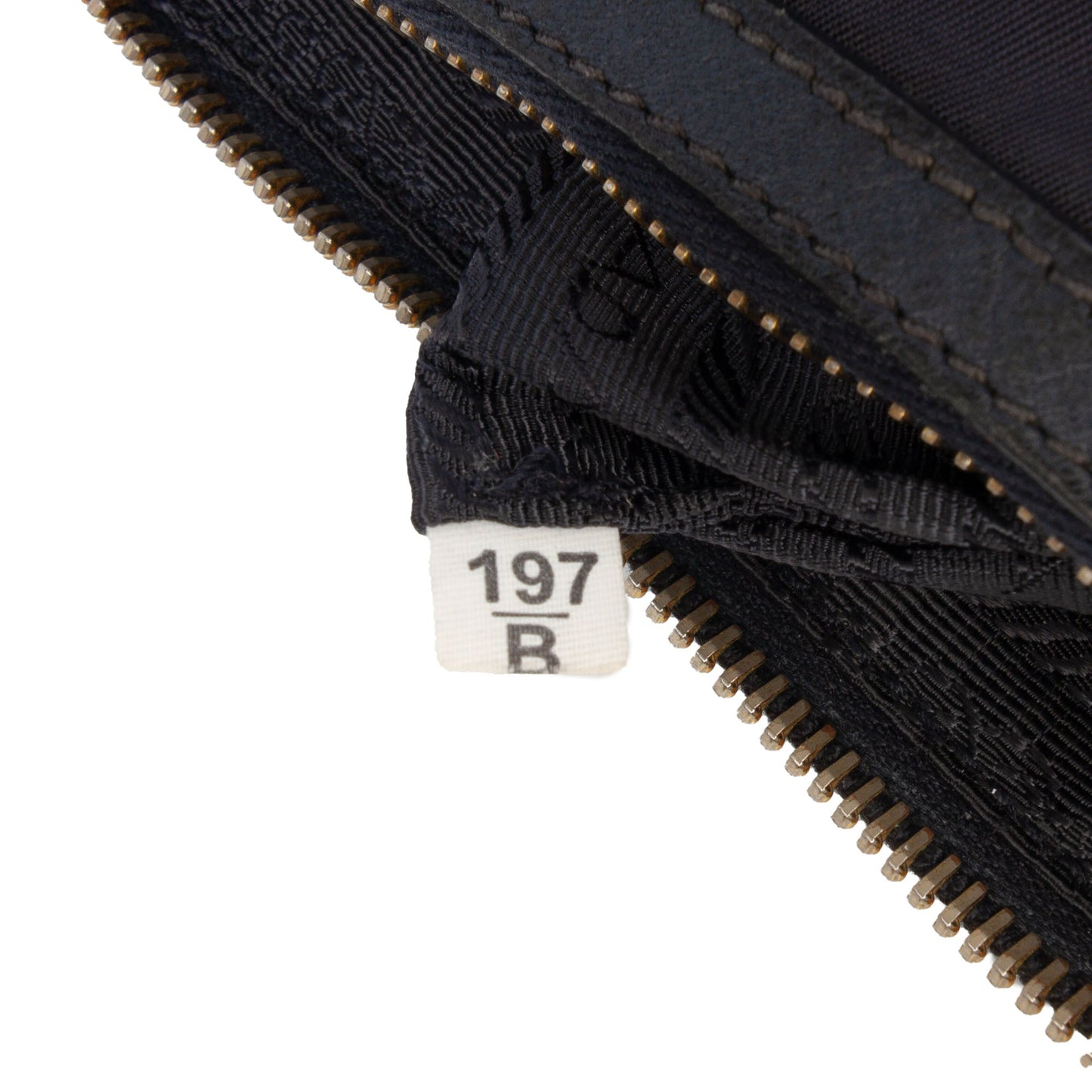 Prada Saffiano Trimmed Tessuto Zip Top Crossbody