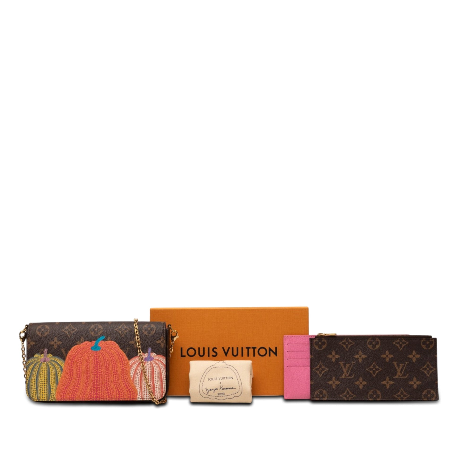 Louis Vuitton Yayoi Kusama Monogram Pumpkins Pochette Felicie