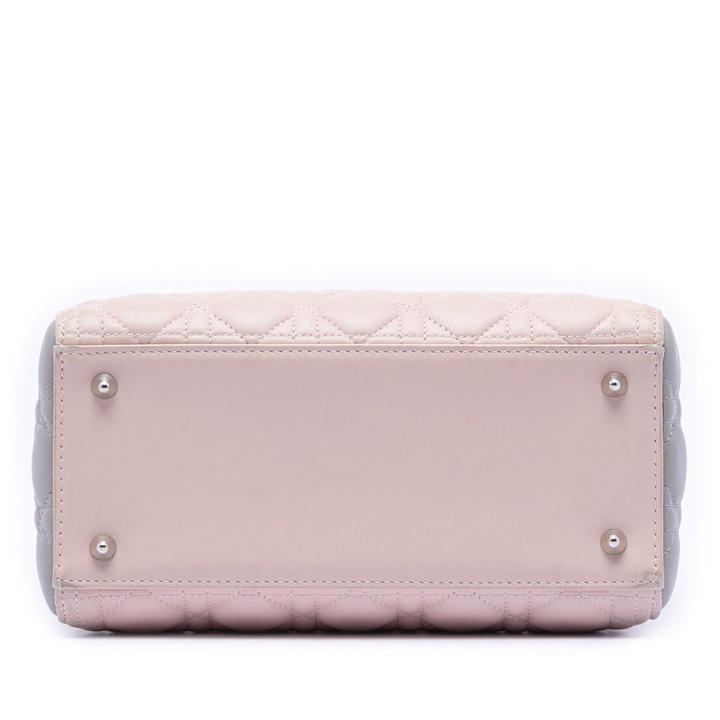 Dior Medium Tricolor Lambskin Cannage Lady Dior