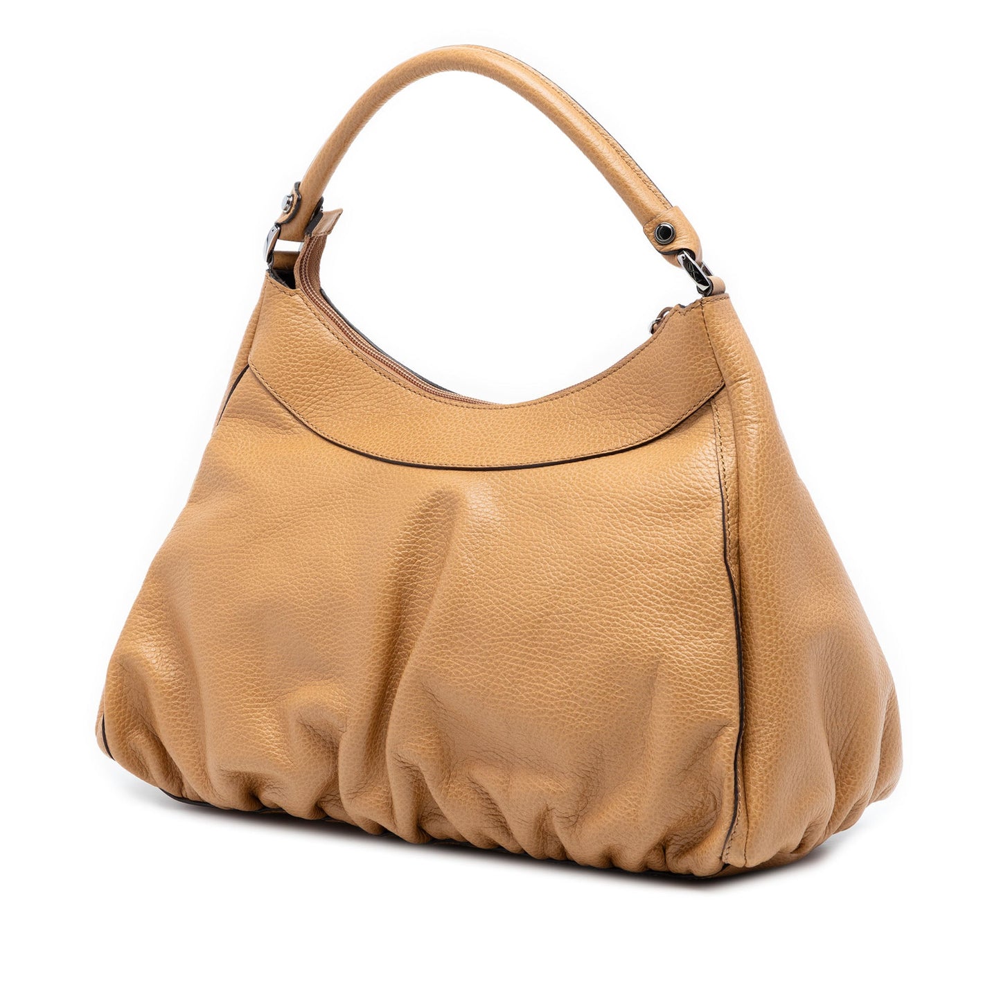 Leather Abbey D Ring Shoulder Bag