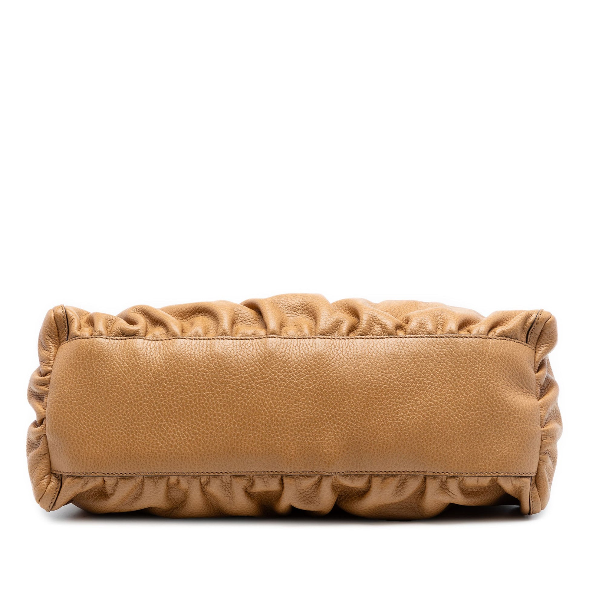 Leather Abbey D Ring Shoulder Bag