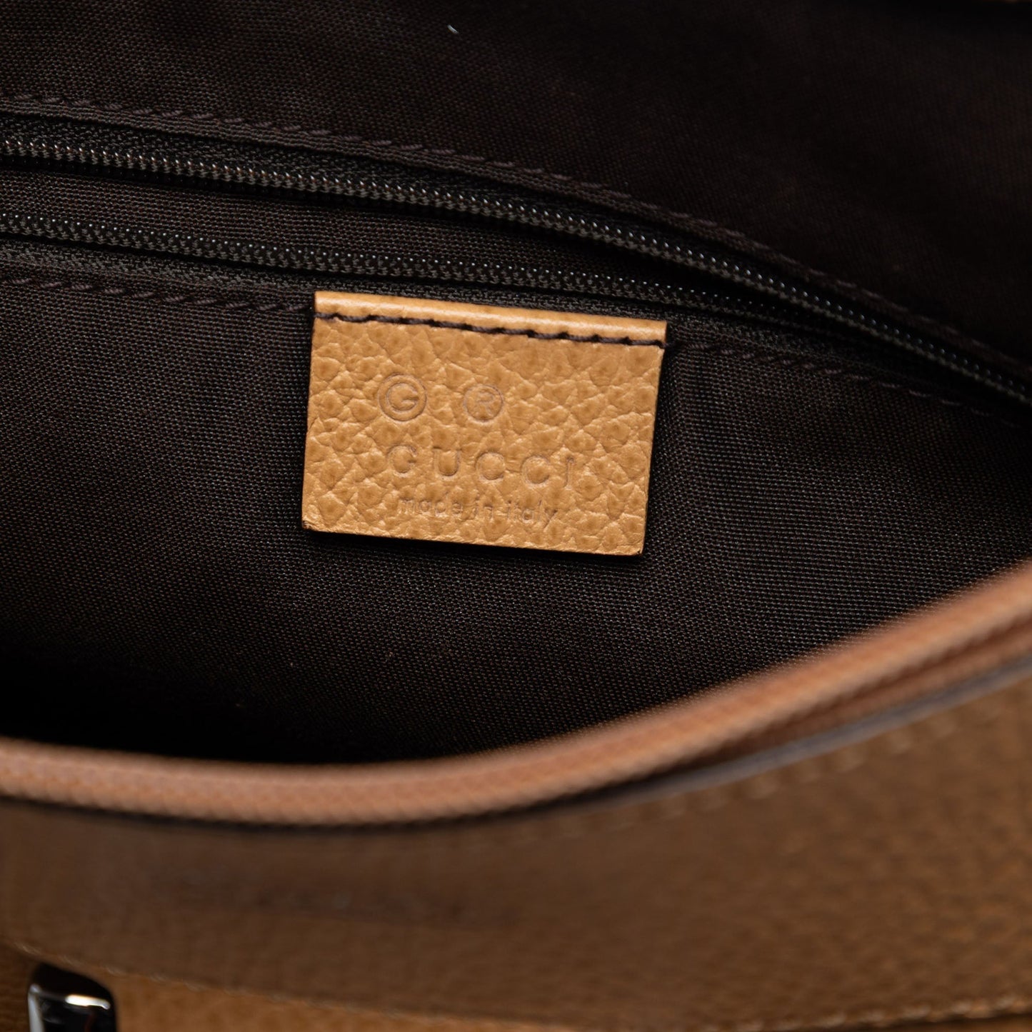 Leather Abbey D Ring Shoulder Bag