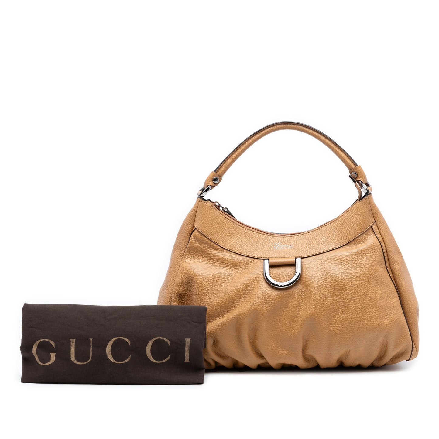 Leather Abbey D Ring Shoulder Bag