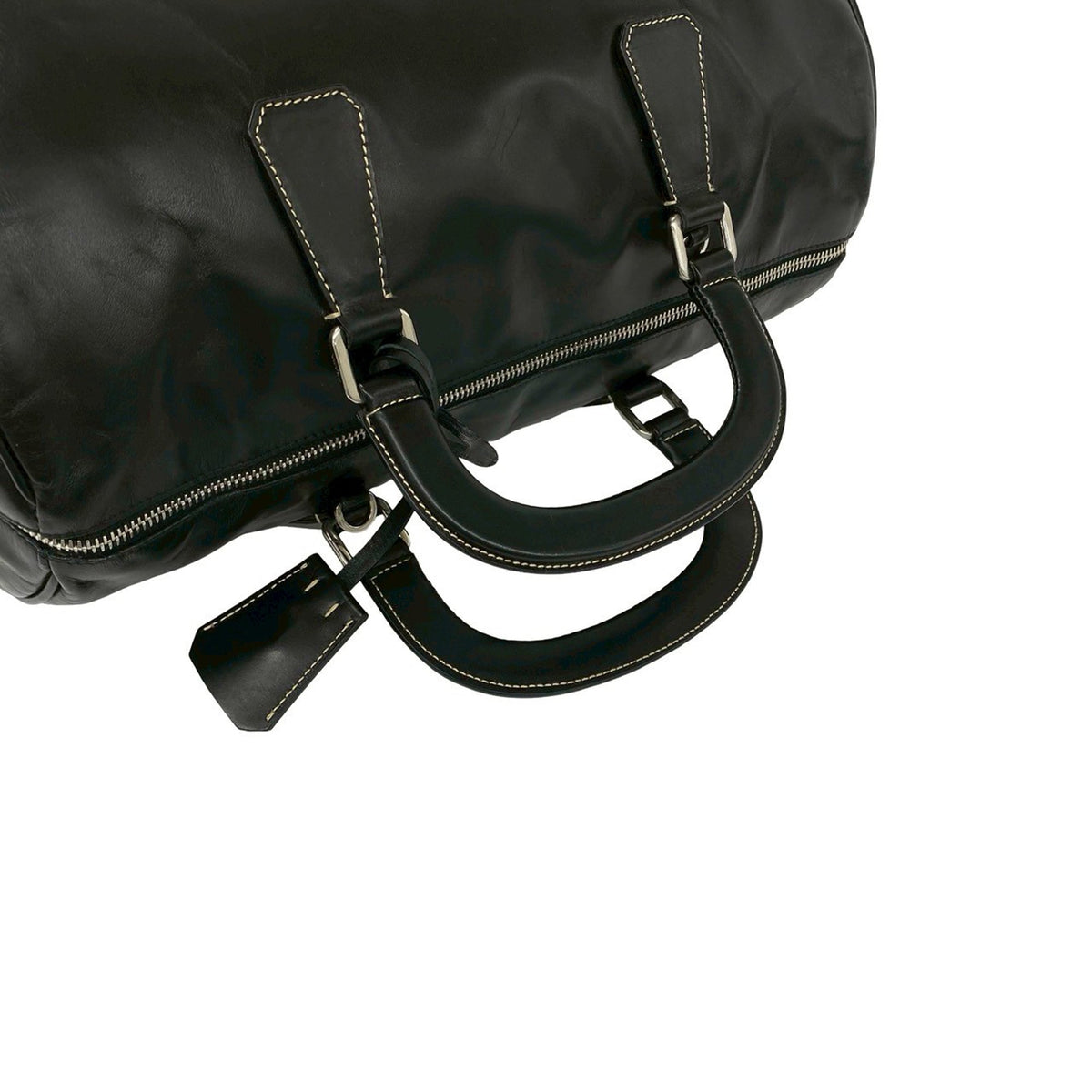 Prada Soft Calf Boston Bag