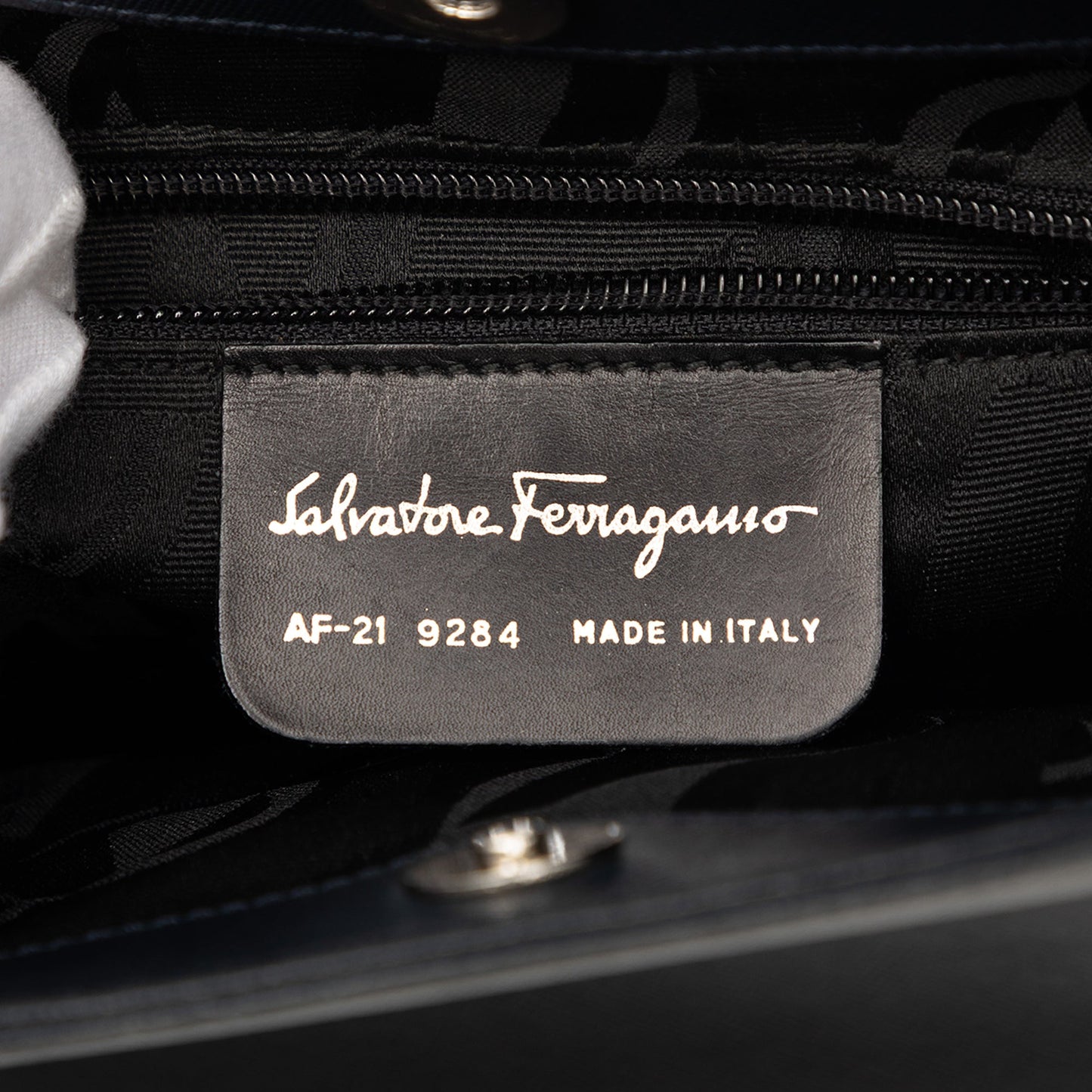 Ferragamo Leather Shoulder Bag