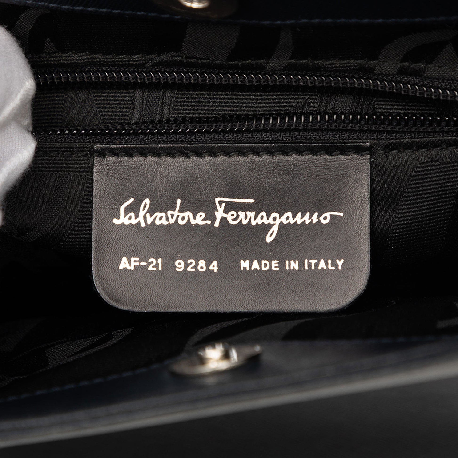 Ferragamo Leather Shoulder Bag