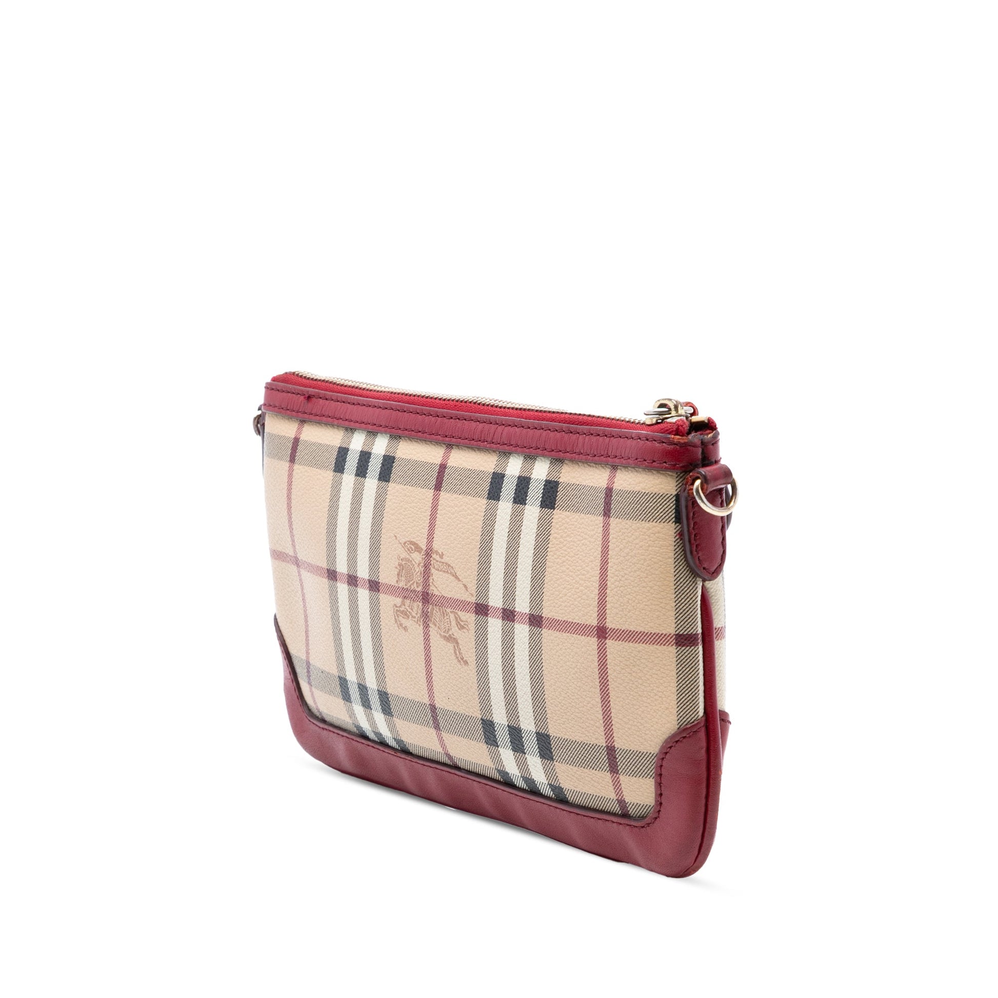 Burberry Haymarket Check Coated Canvas Peyton Crossbody