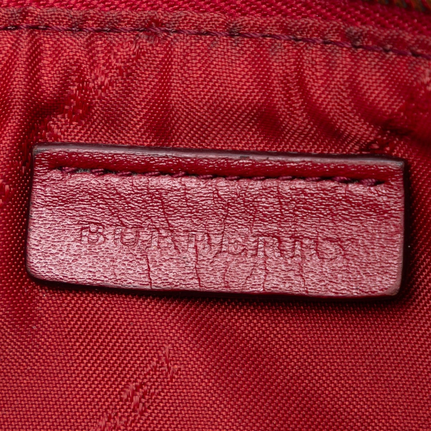 Burberry Haymarket Check Coated Canvas Peyton Crossbody