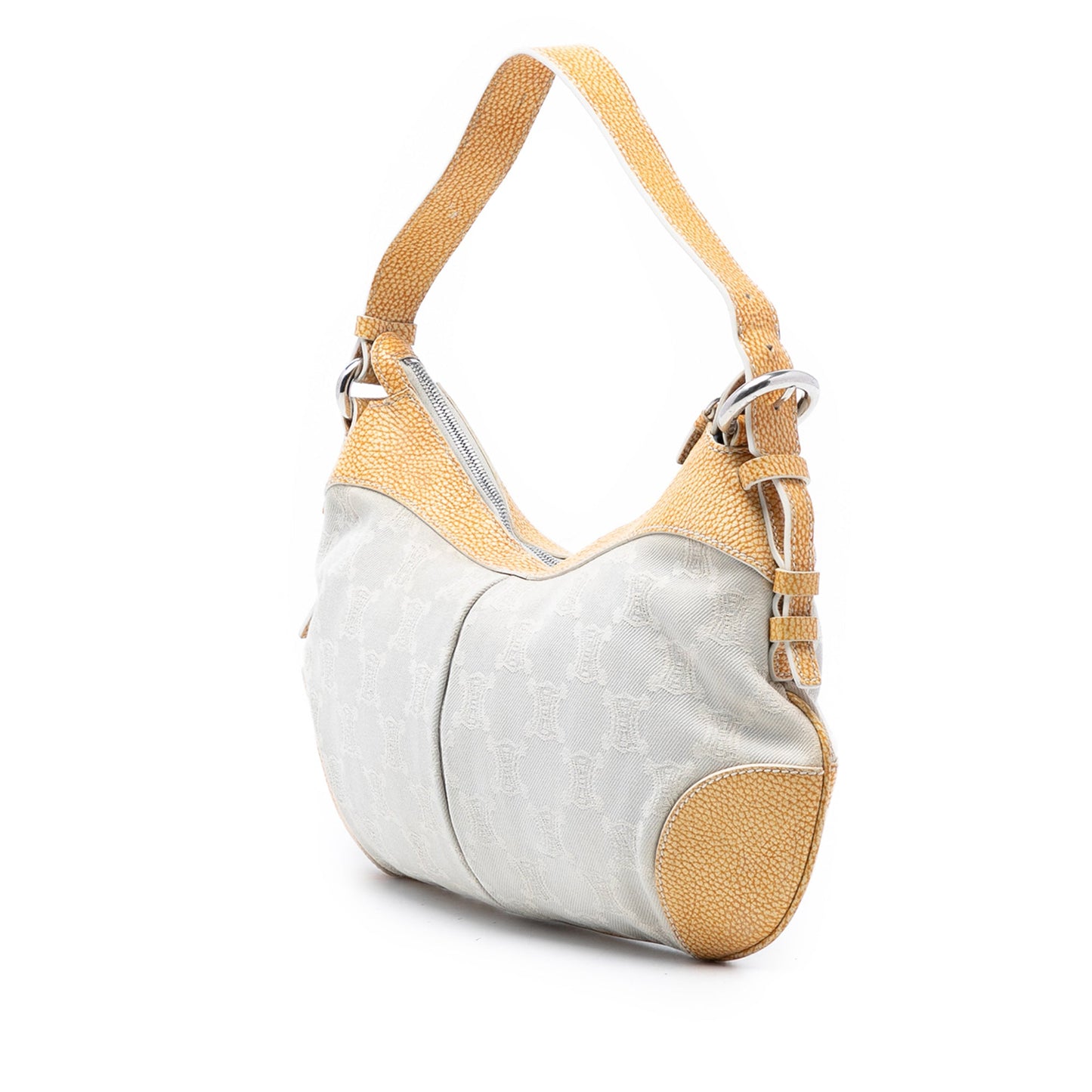 Celine Macadam Denim Shoulder Bag