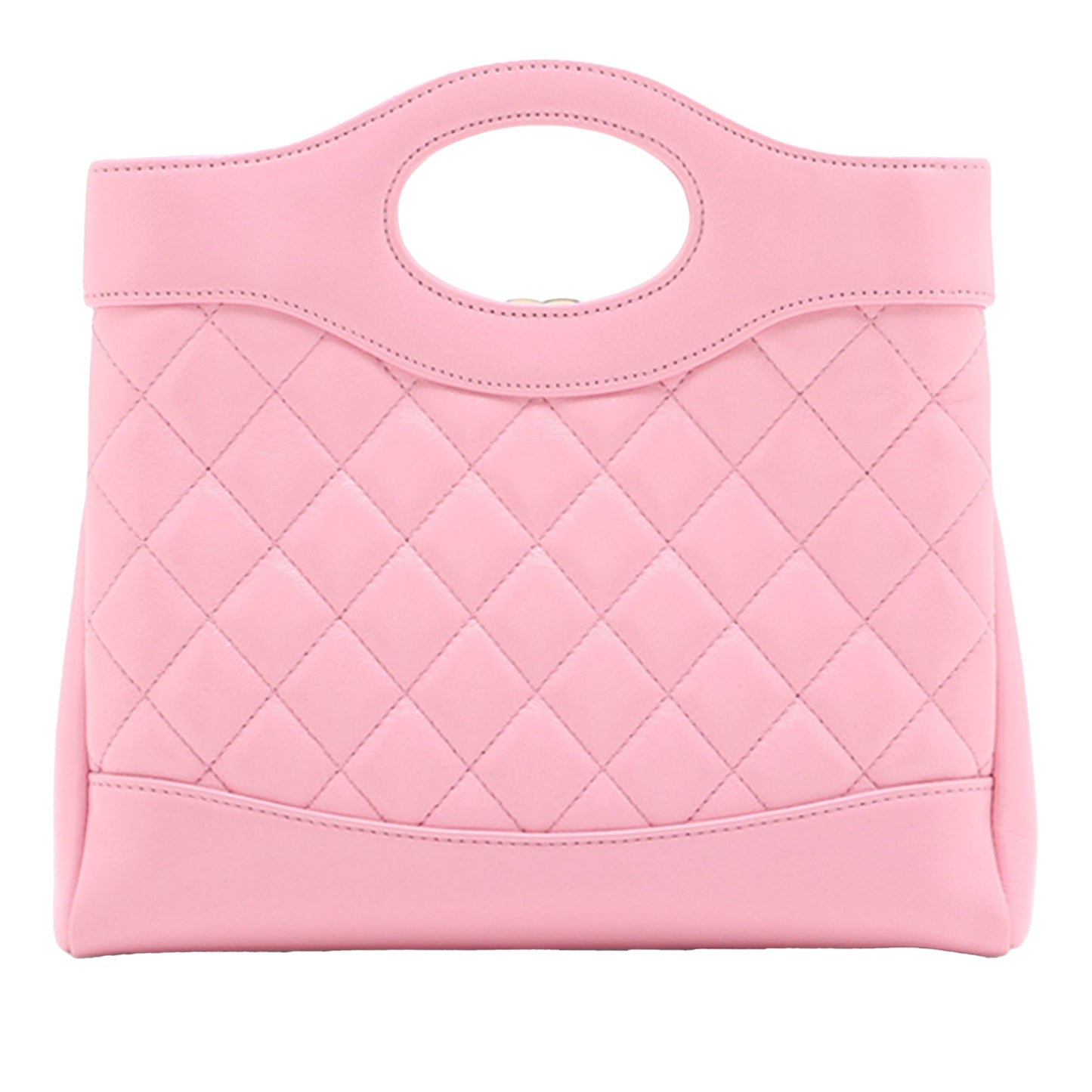 Chanel Mini Shiny Lambskin 31 Shopping Bag