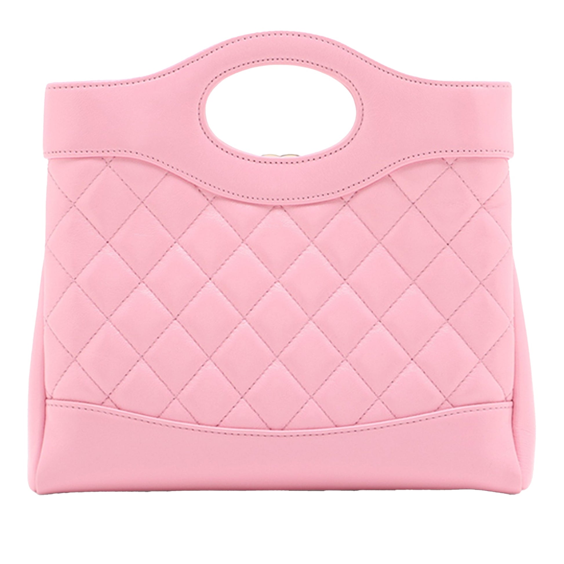 Chanel Mini Shiny Lambskin 31 Shopping Bag