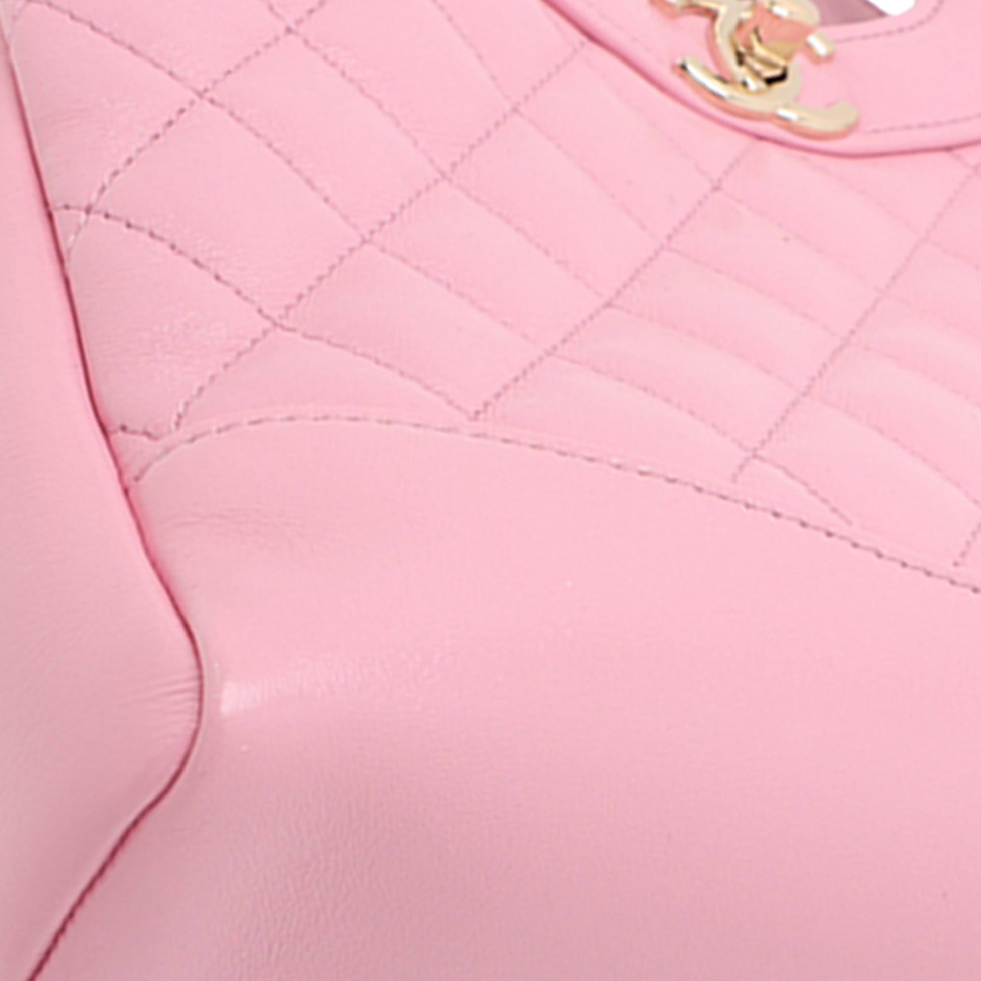 Chanel Mini Shiny Lambskin 31 Shopping Bag