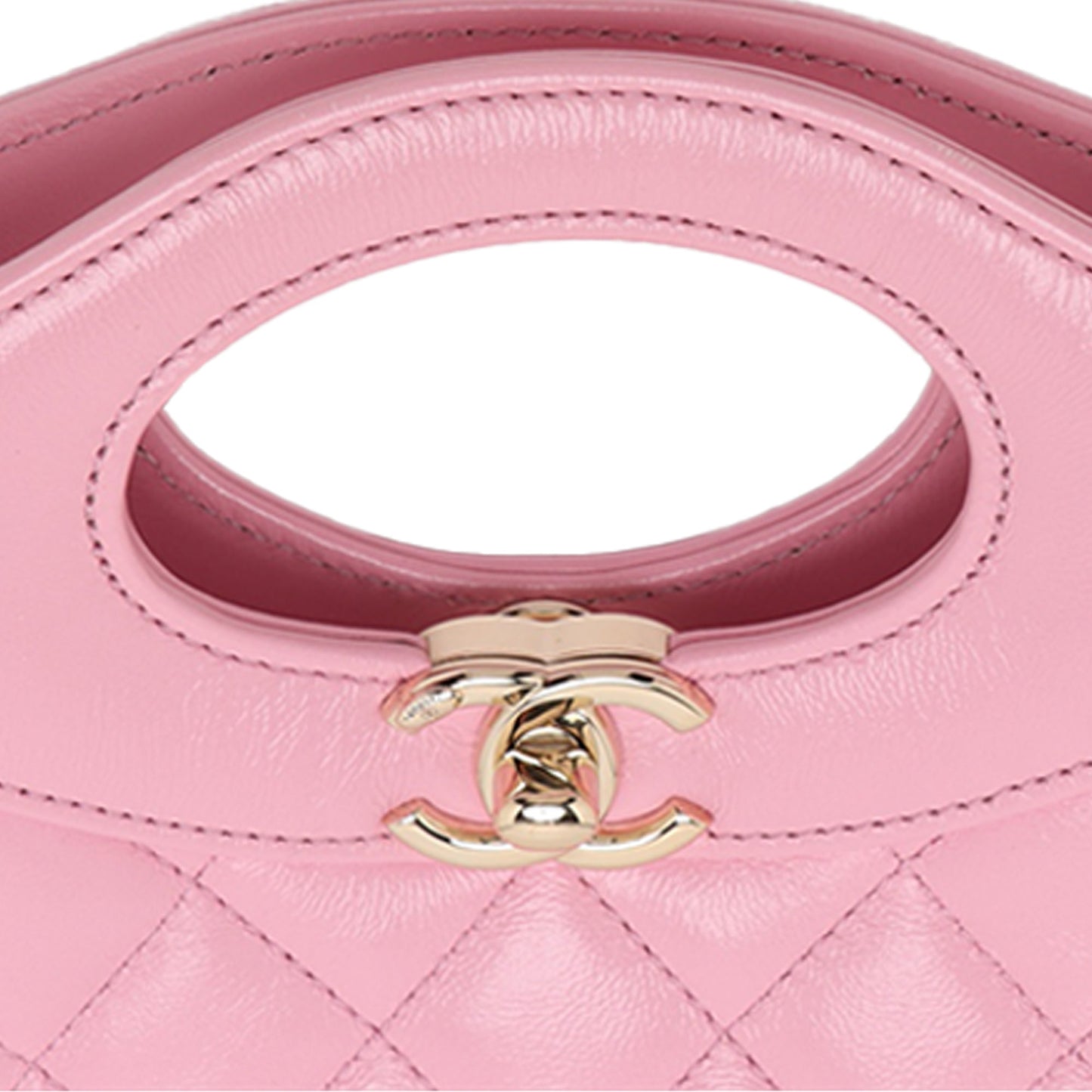 Chanel Mini Shiny Lambskin 31 Shopping Bag