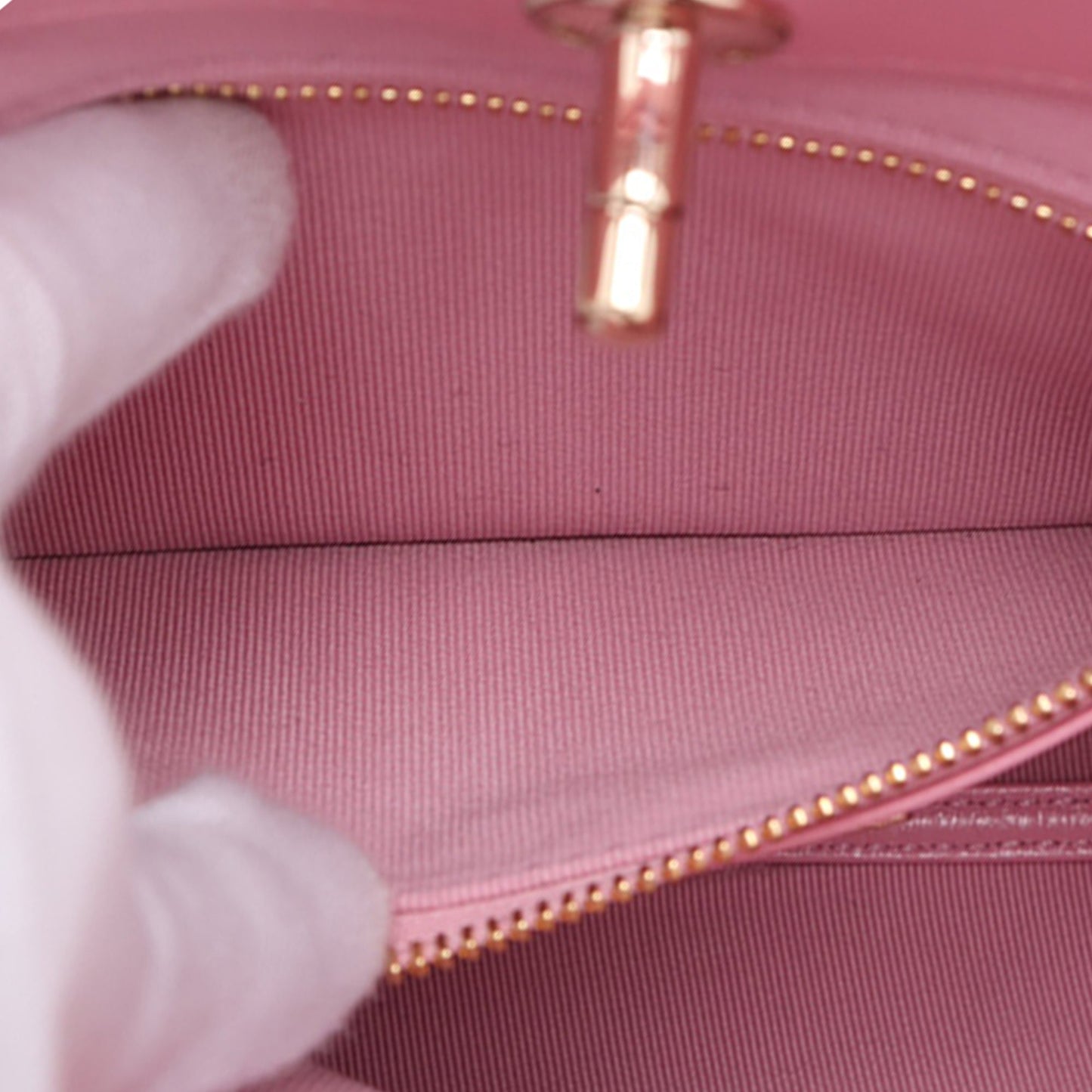 Chanel Mini Shiny Lambskin 31 Shopping Bag