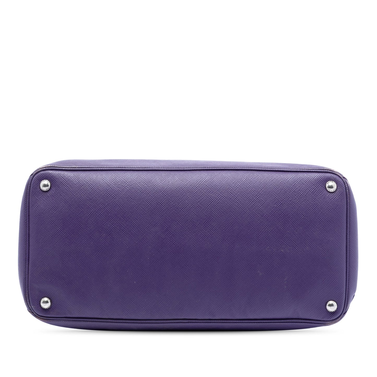 Prada Saffiano Cuir Turnlock Twin Satchel