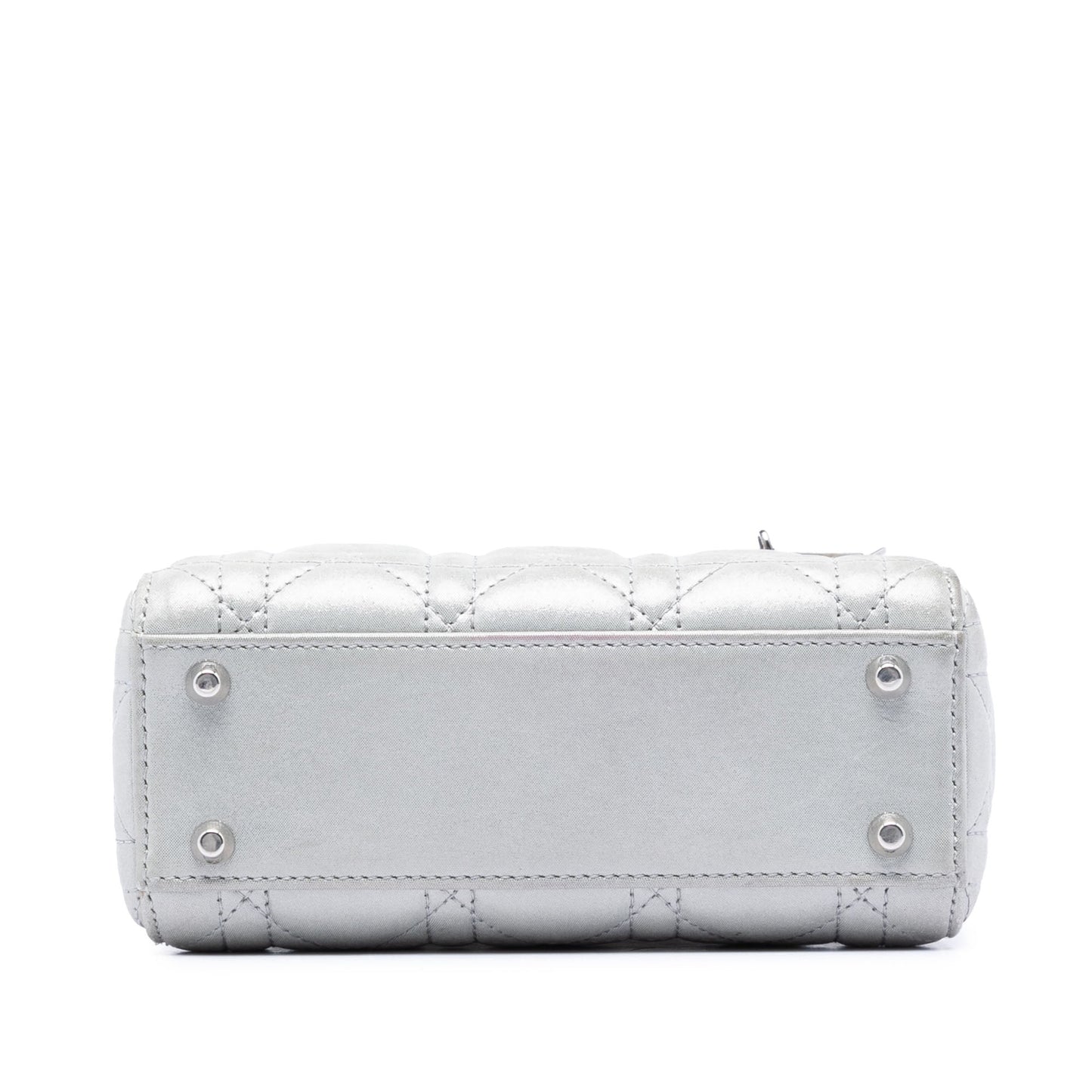 Dior Mini Iridescent Lambskin Cannage Lady Dior