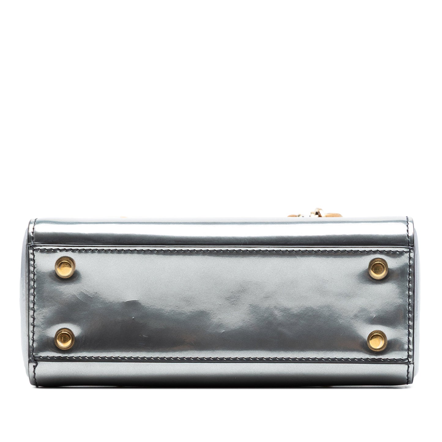Dior Mini Metallic Patent Lady Dior