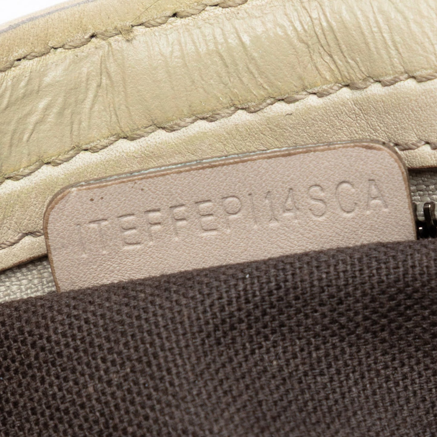 Burberry Smoke Check Coated Canvas Shoulder Bag