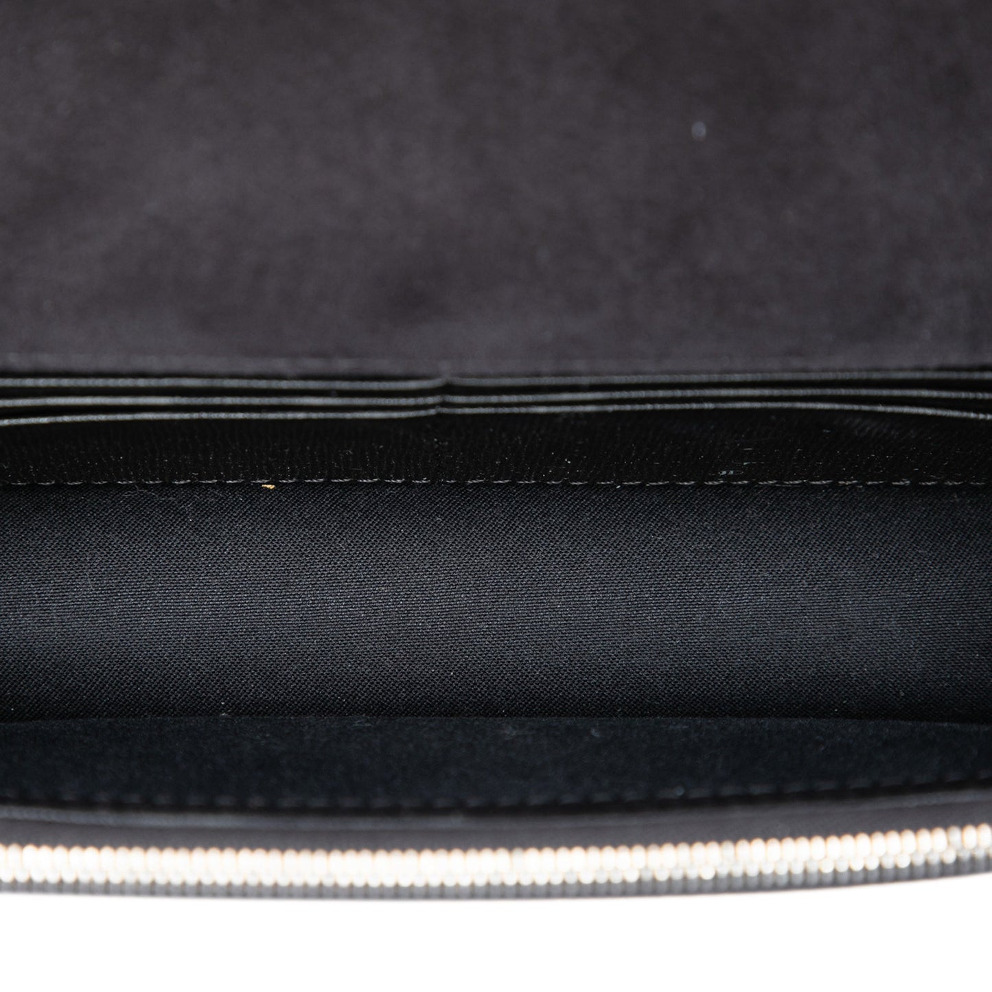 Fendi Studded Leather Karlito Wallet on Chain