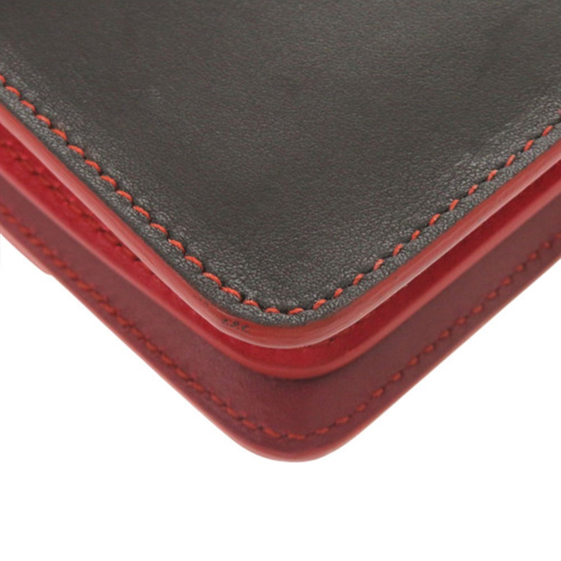 Sara Battaglia Mini Leather Zigzag Gancini Crossbody