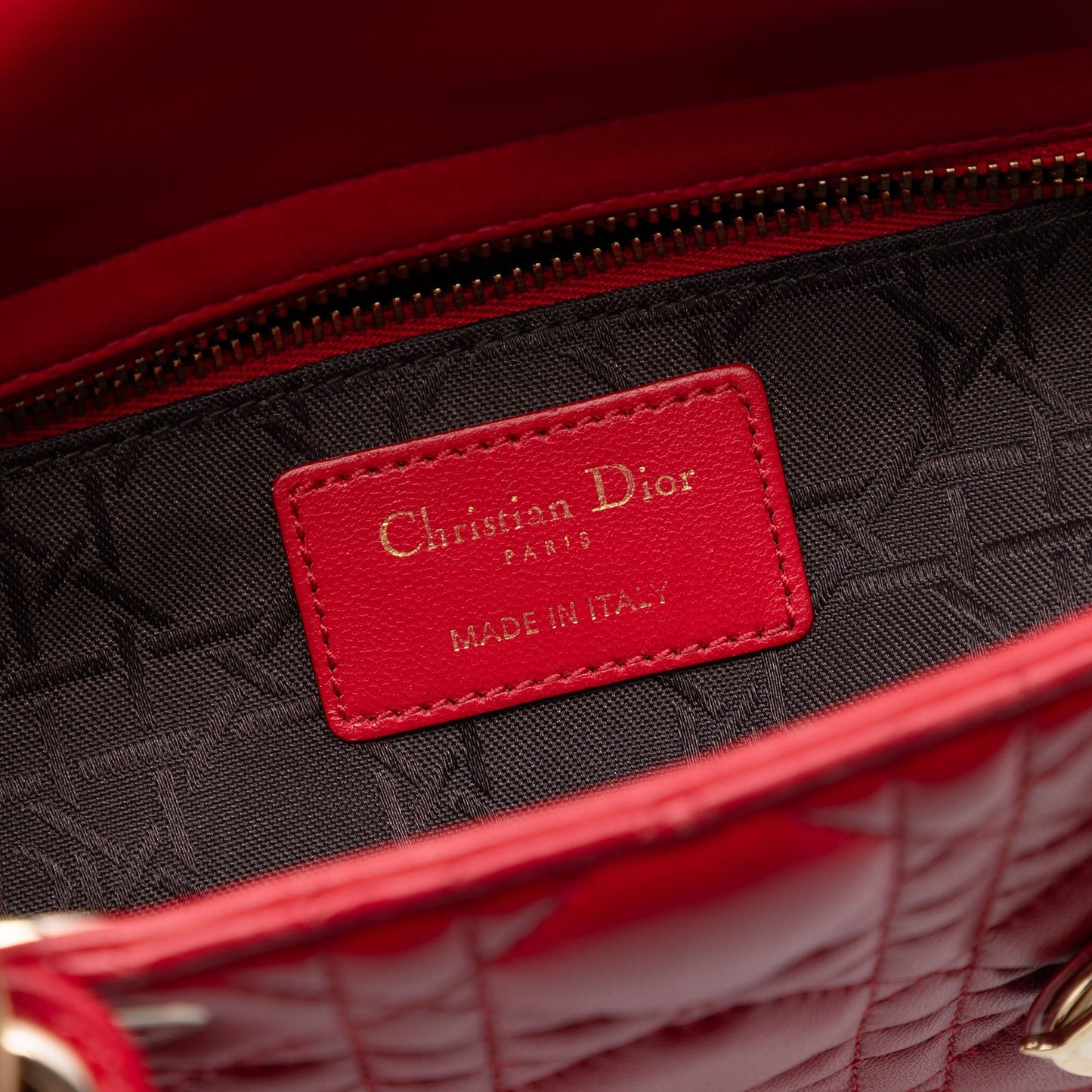 Dior Small Lambskin Cannage MyABCDior Lady Dior
