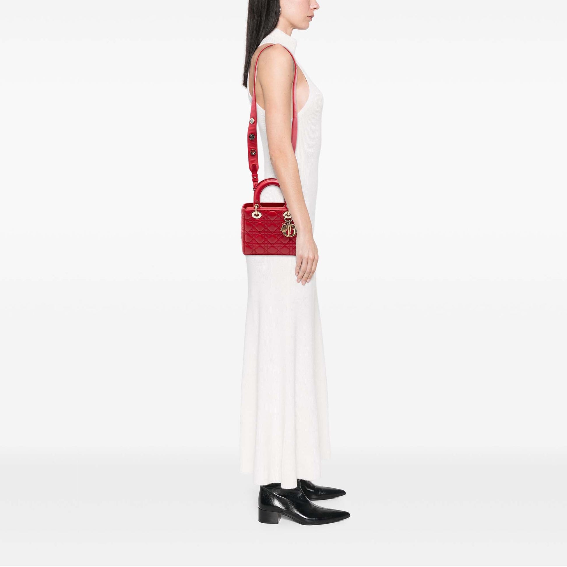 Dior Small Lambskin Cannage MyABCDior Lady Dior