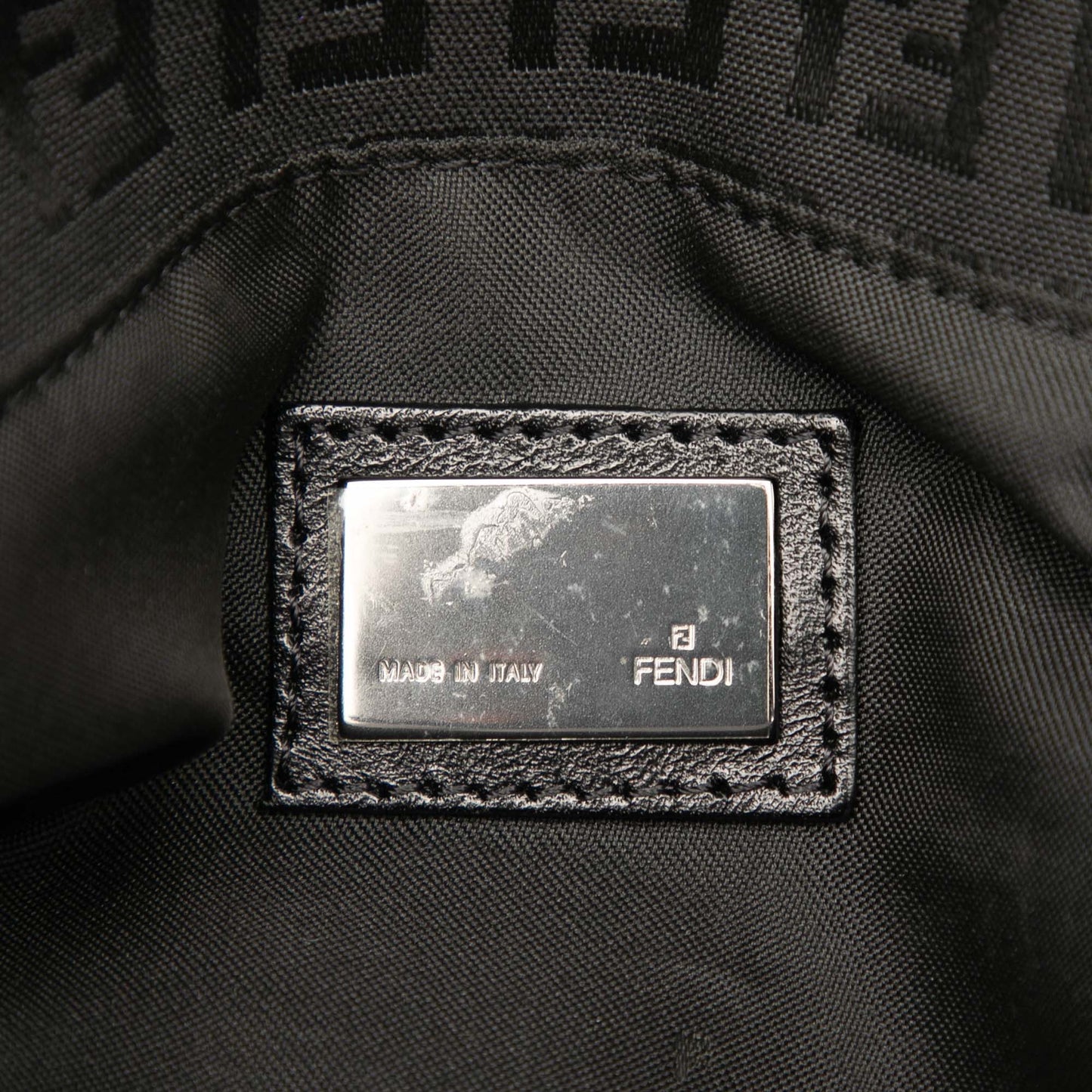 Fendi Zucchino Canvas Tote