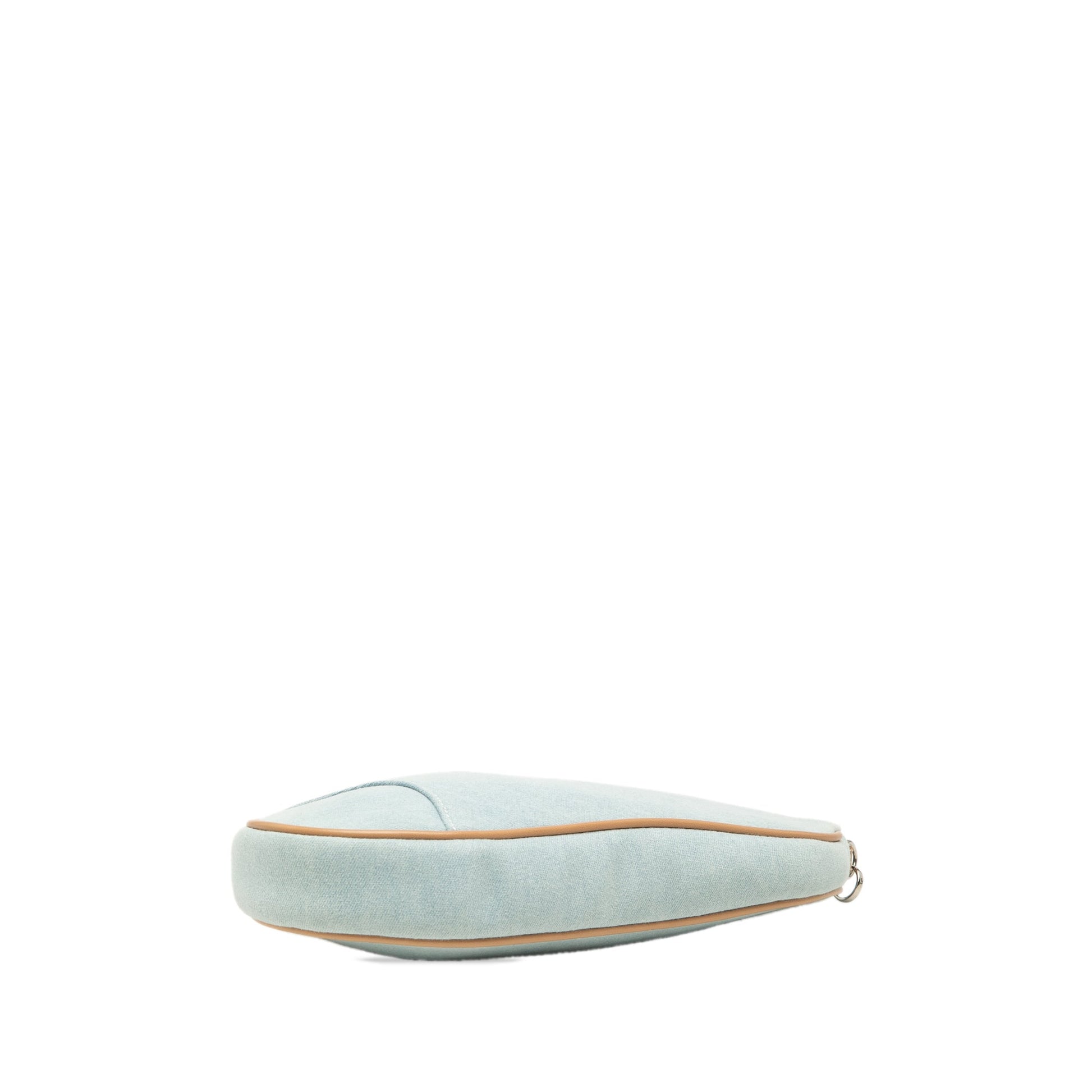Dior Mini Denim Saddle Pochette