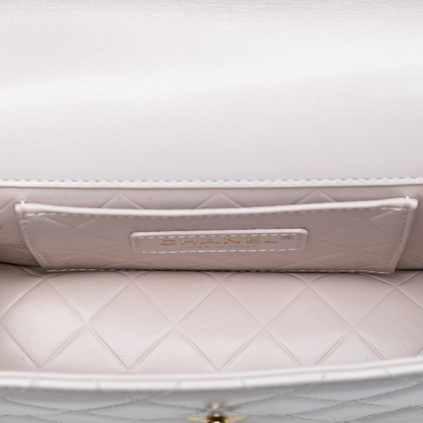 Chanel CC Quilted Calfskin Single Flap