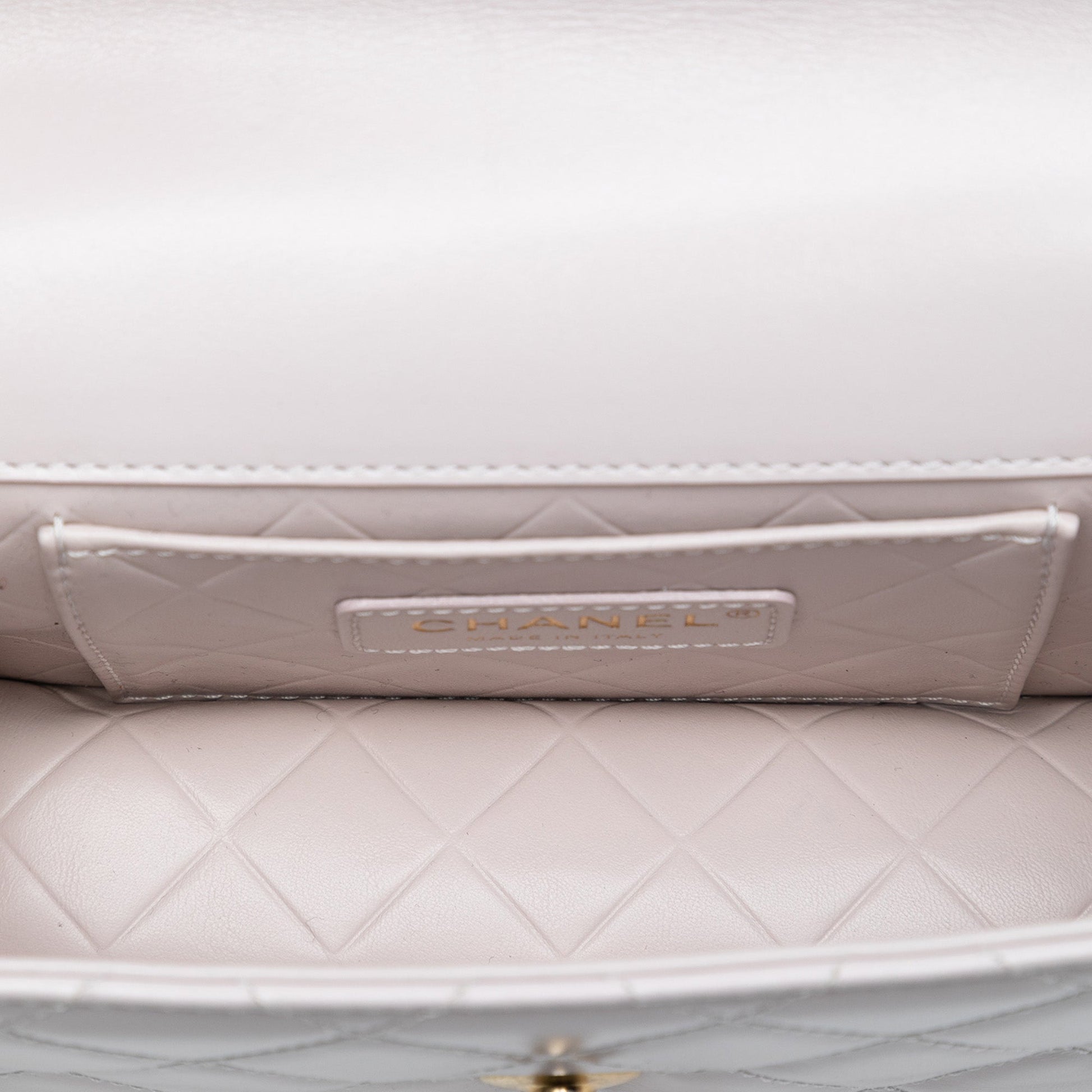 Chanel CC Quilted Calfskin Single Flap