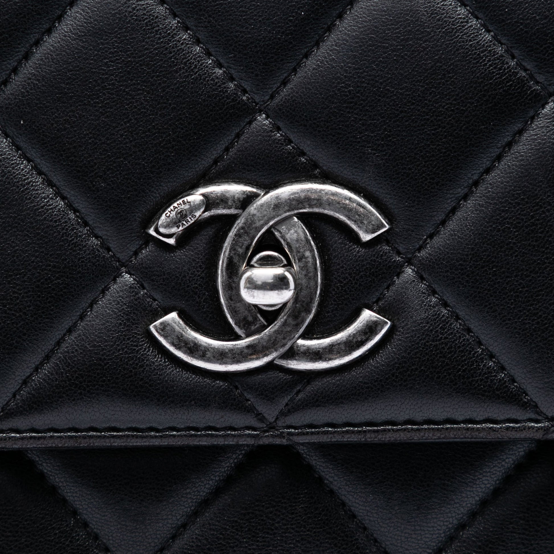 Chanel Small Quilted Lambskin Trendy CC Top Handle Flap