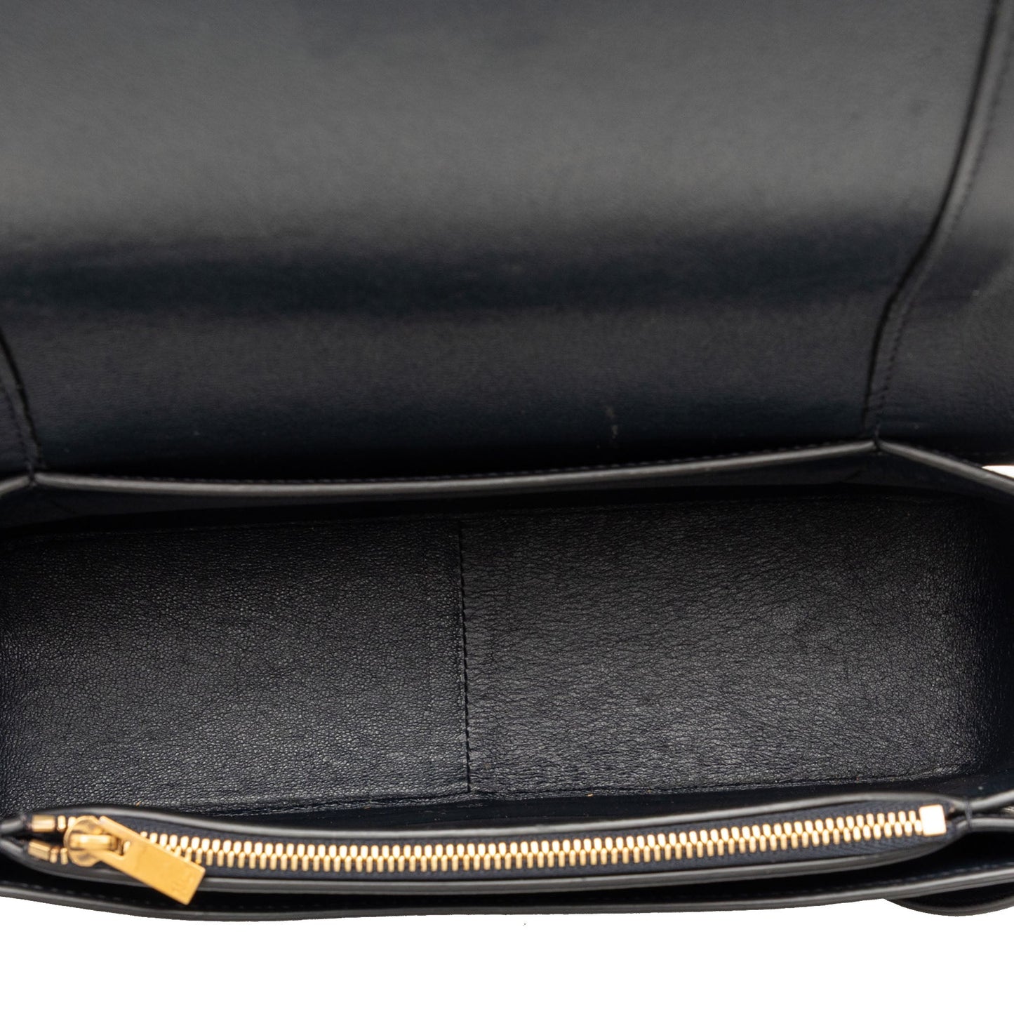 Celine Medium Shiny Smooth Calfskin Frame Shoulder Bag