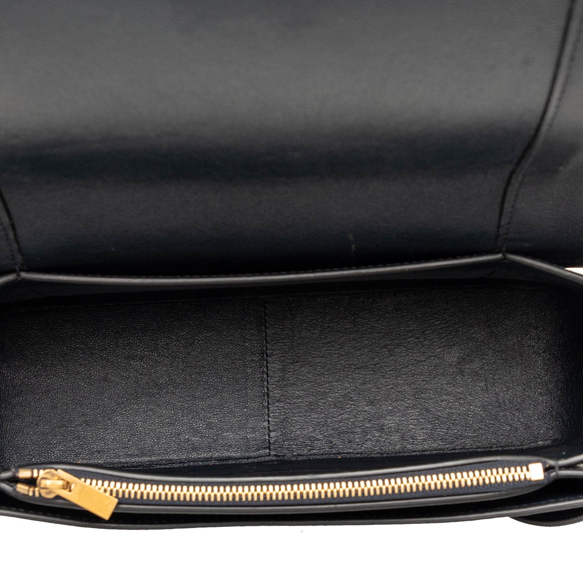 Celine Medium Shiny Smooth Calfskin Frame Shoulder Bag