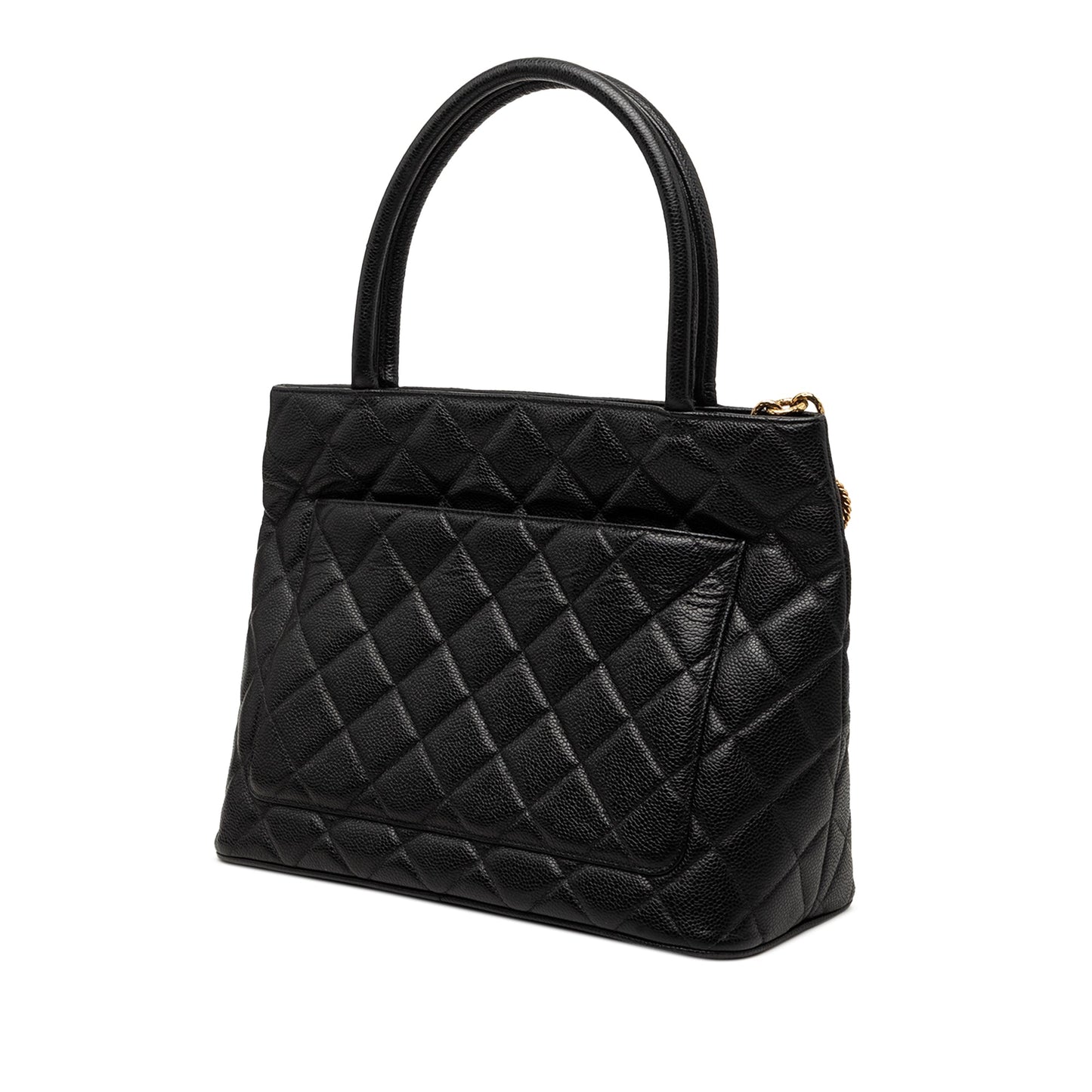 Chanel Caviar Medallion Tote