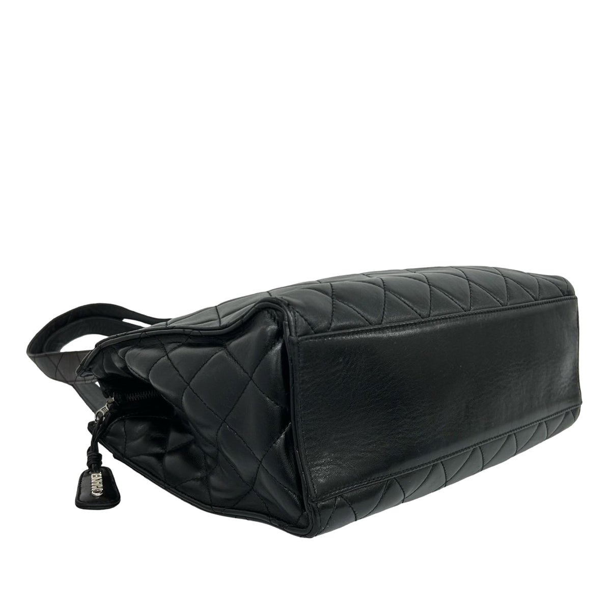 Chanel CC Quilted Lambskin Shoulder Bag